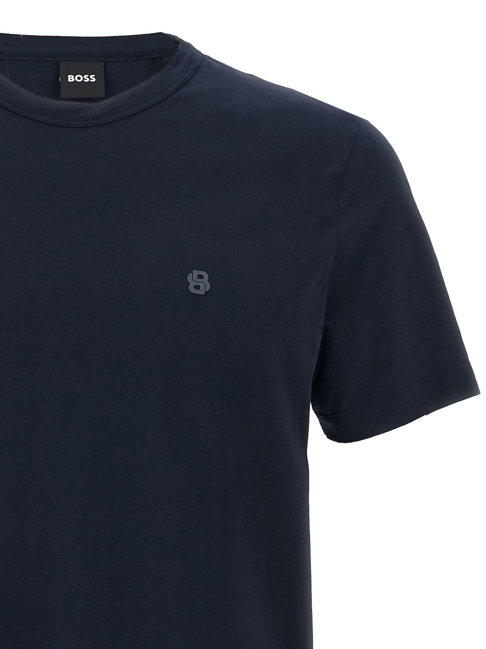 Hugo Boss Blue C-thompson 222 T-shirt In Blue