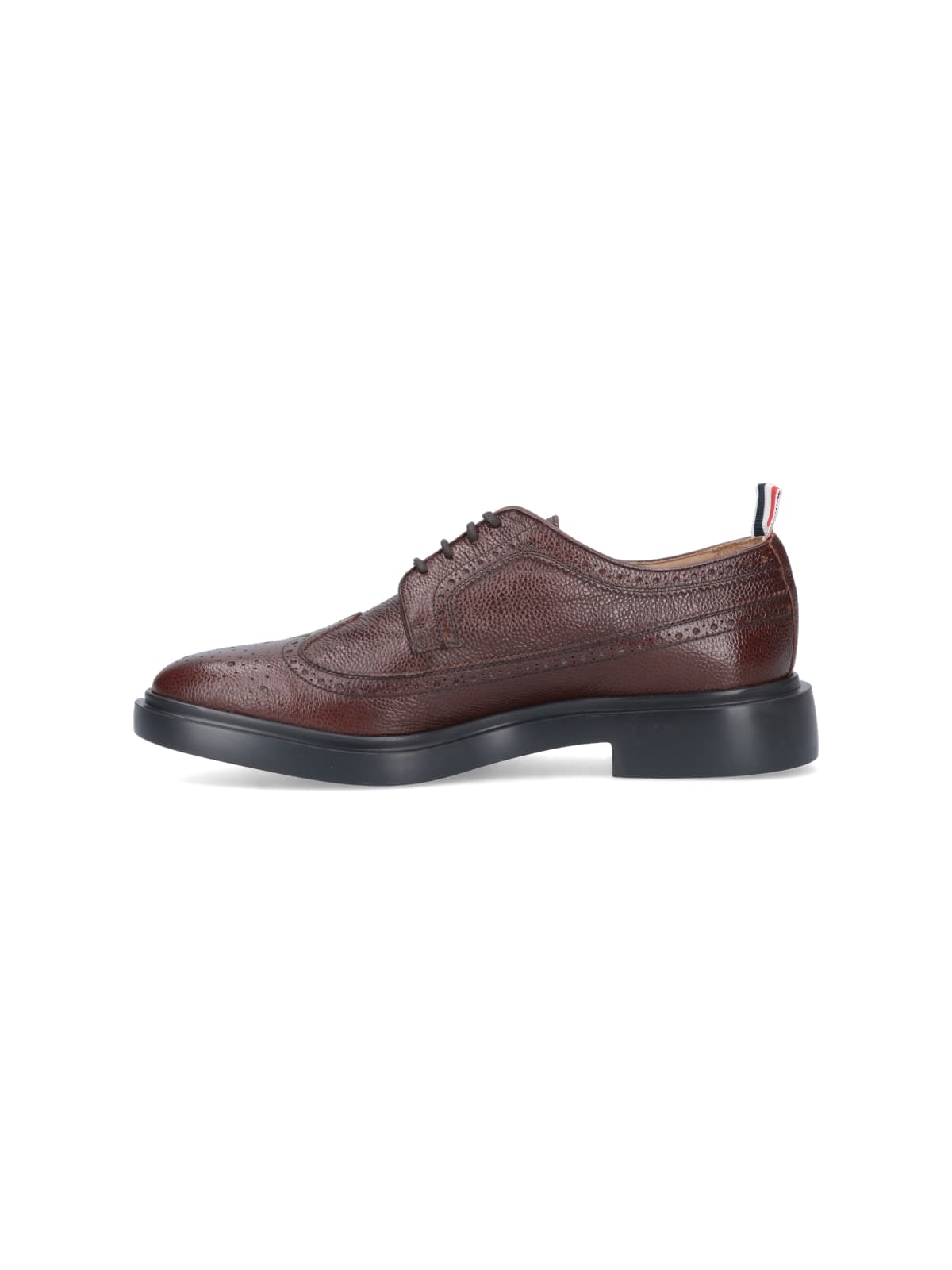 Shop Thom Browne Derby Shoes In Brown