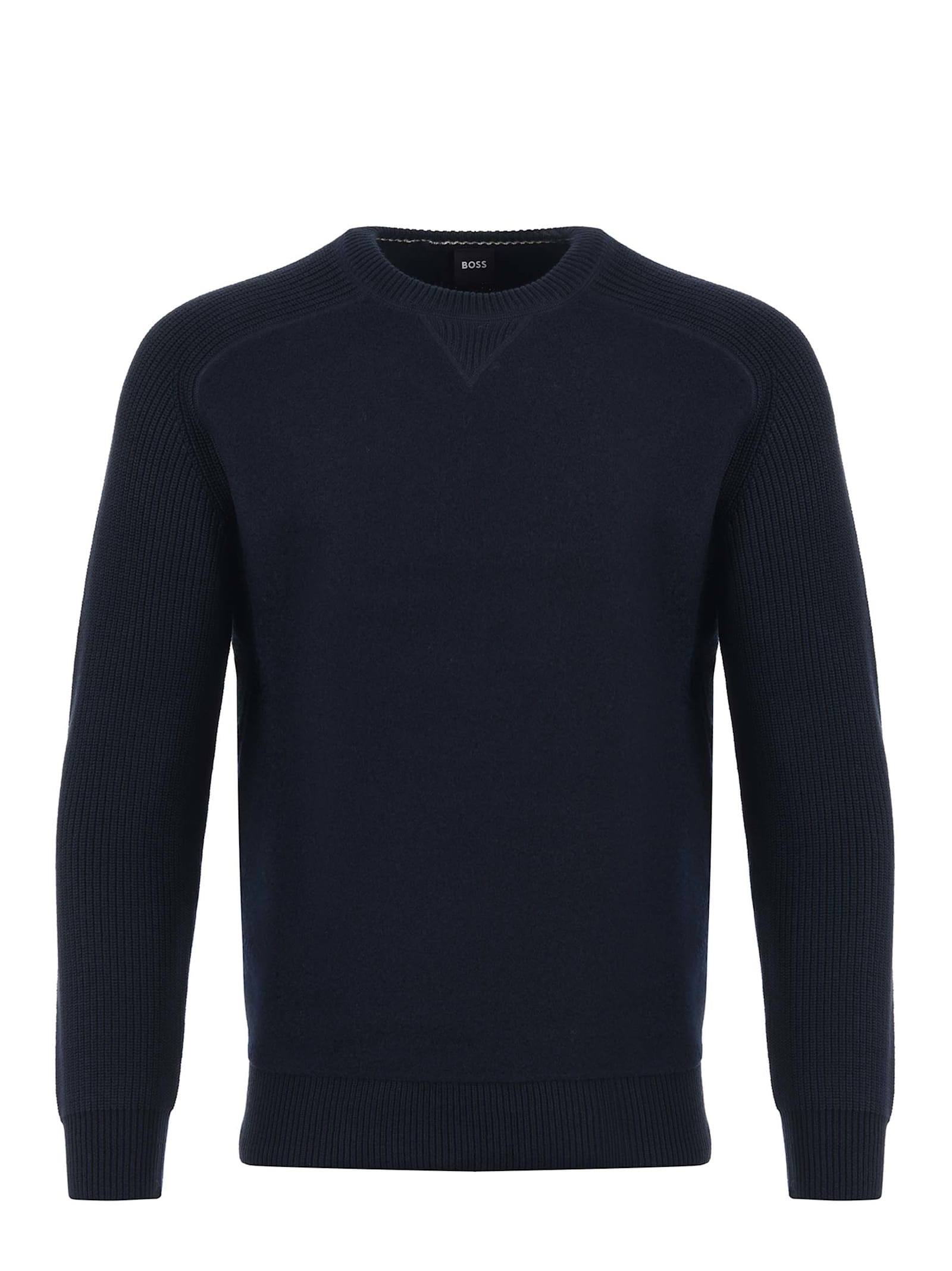 HUGO BOSS BOSS SWEATER IN CHUNKY COTTON YARN 