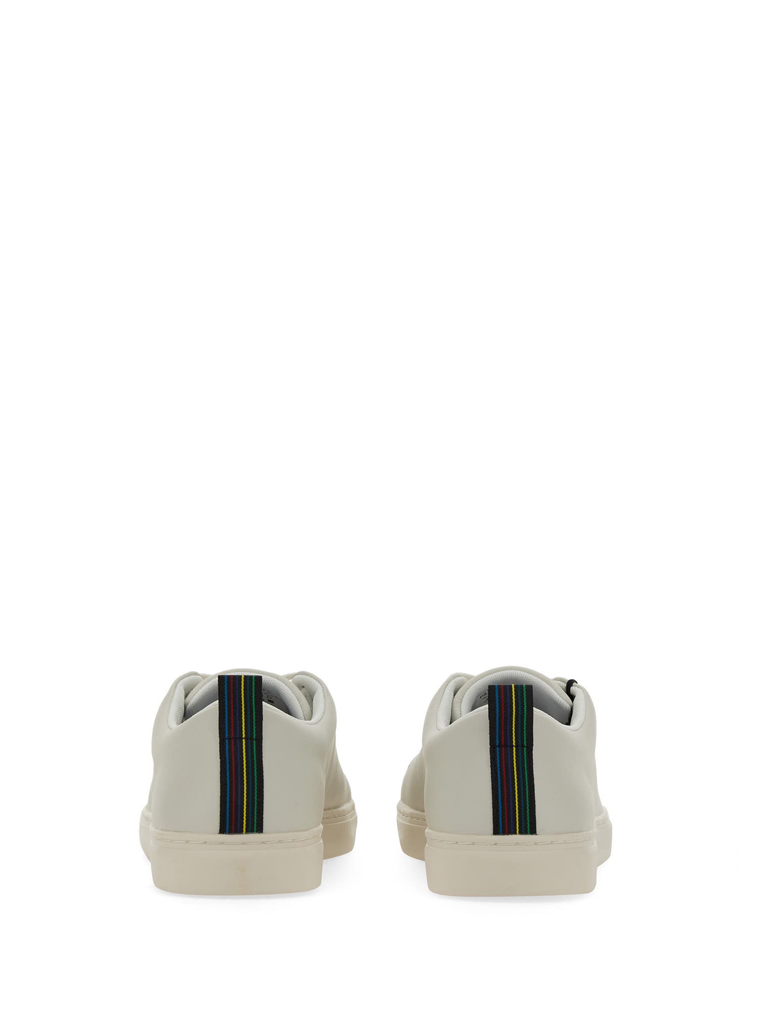 Shop Paul Smith Sneaker With Logo  In White