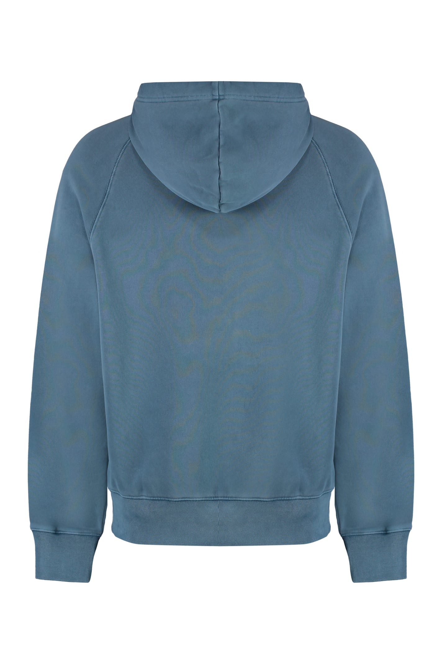 Shop Paul Smith Cotton Hoodie In Blue