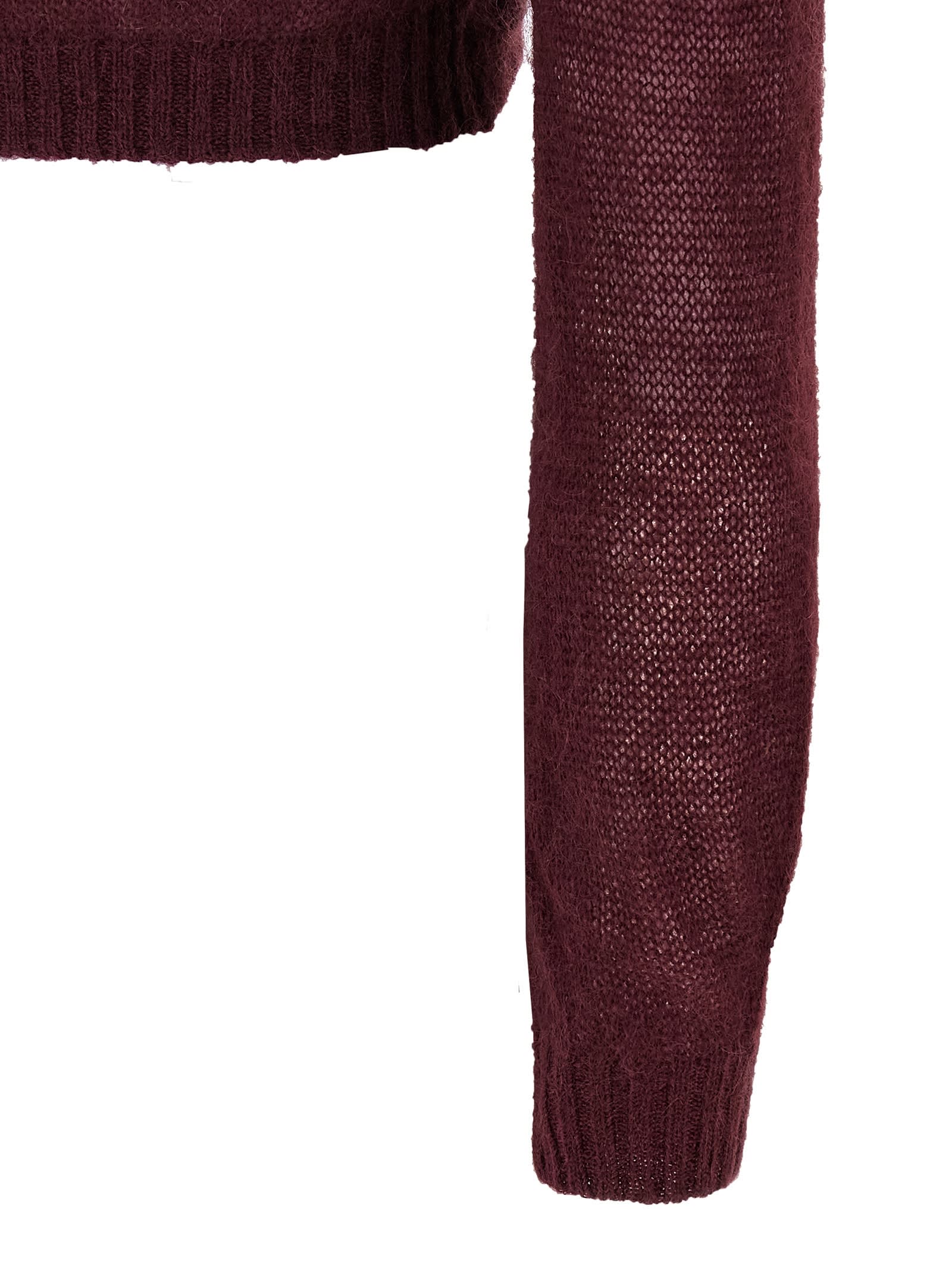 Twinset Jean Noir Avec Ceinture Et Grande Boucle In Brown