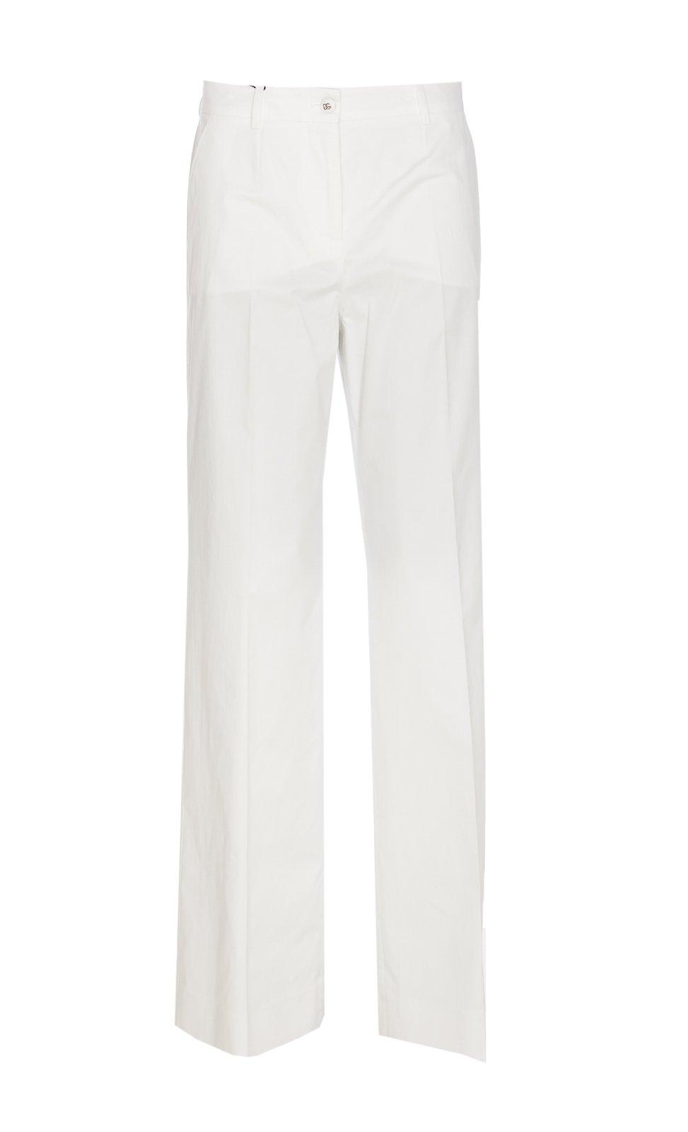 Shop Dolce & Gabbana Flared Gabardine Pants