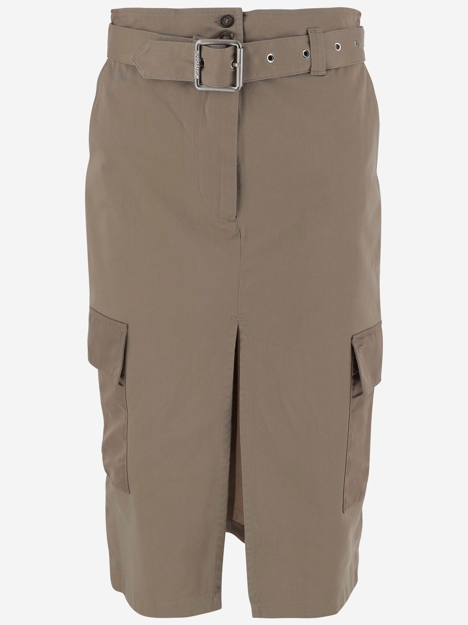 Stretch Cotton Skirt