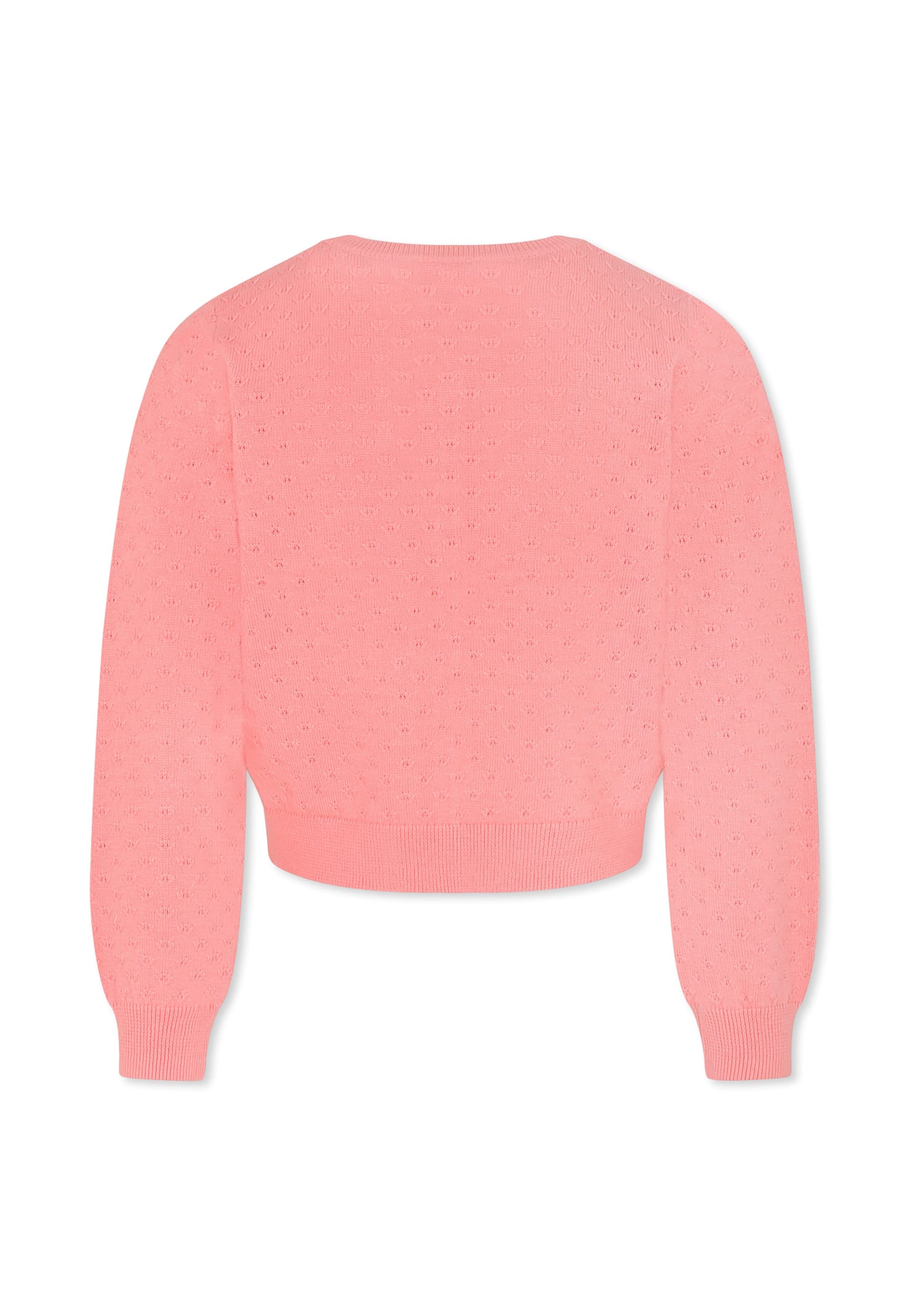 Molo Pink Cardigan For Girl In Pink