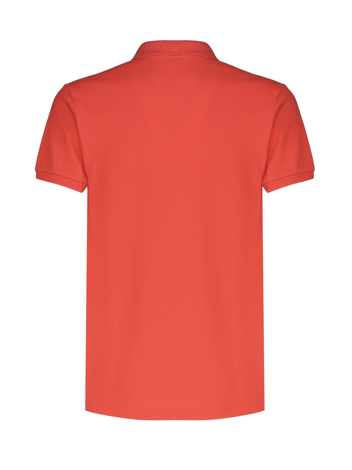 Shop Polo Ralph Lauren Pony Logo Polo T-shirt In Orange
