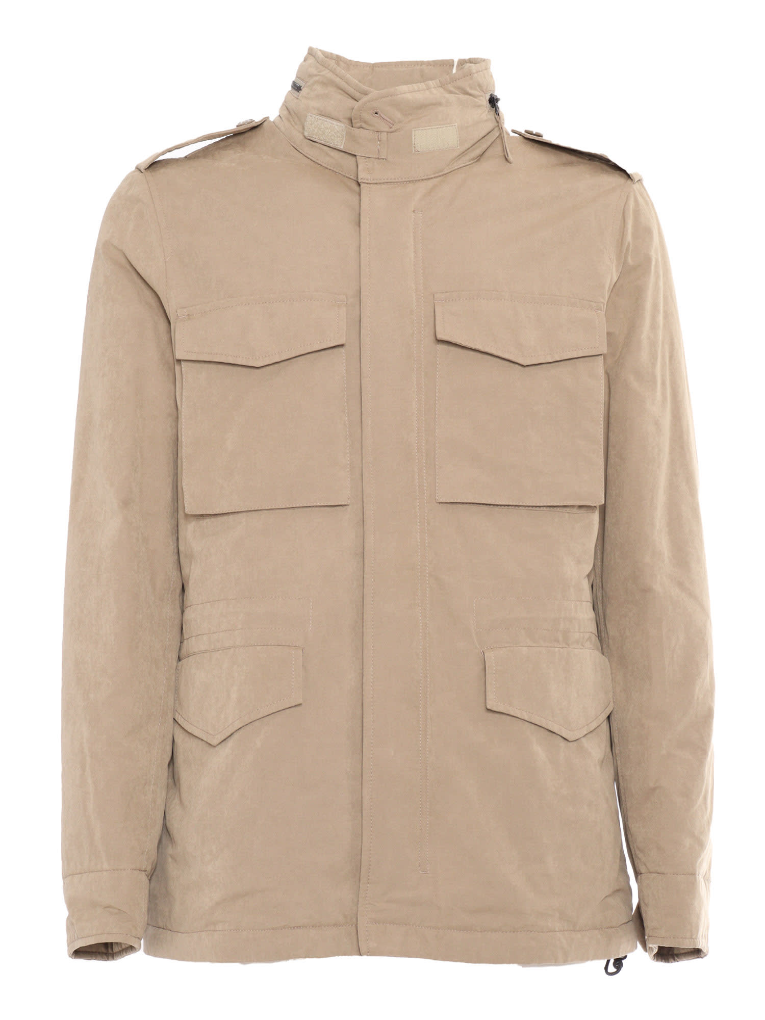 Shop Aspesi Man Jacket In Beige