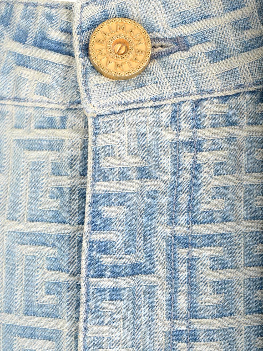 BALMAIN HIGH-WAISTED SHORTS