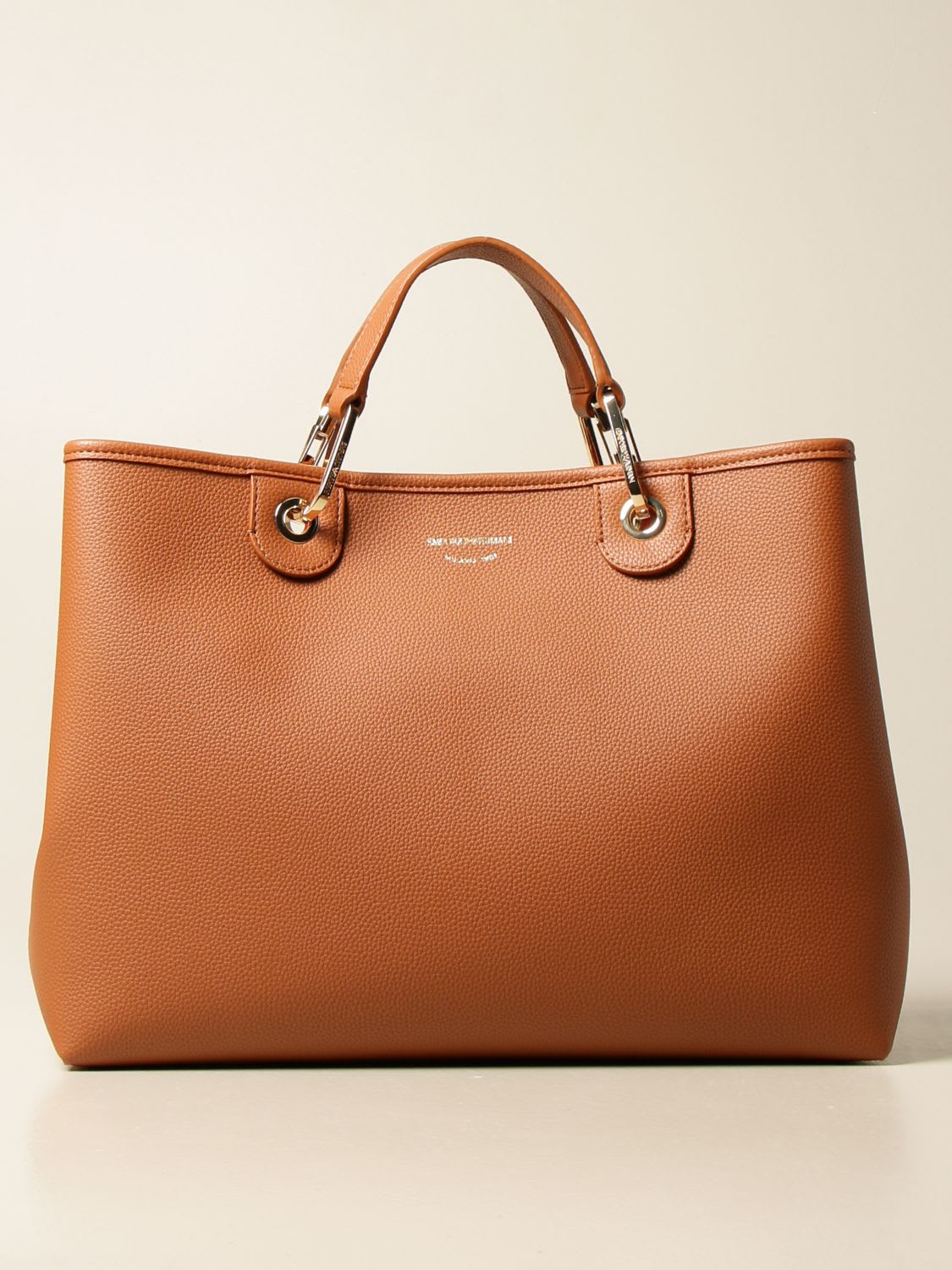Emporio Armani Handbag In Textured Synthetic Leather