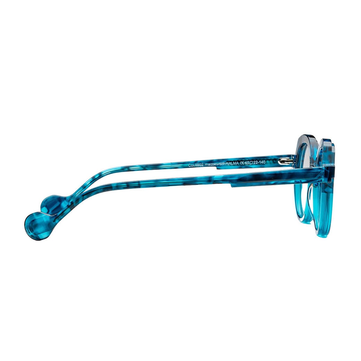 Matttew Halma 1902 Mix Turchese Glasses In Blue