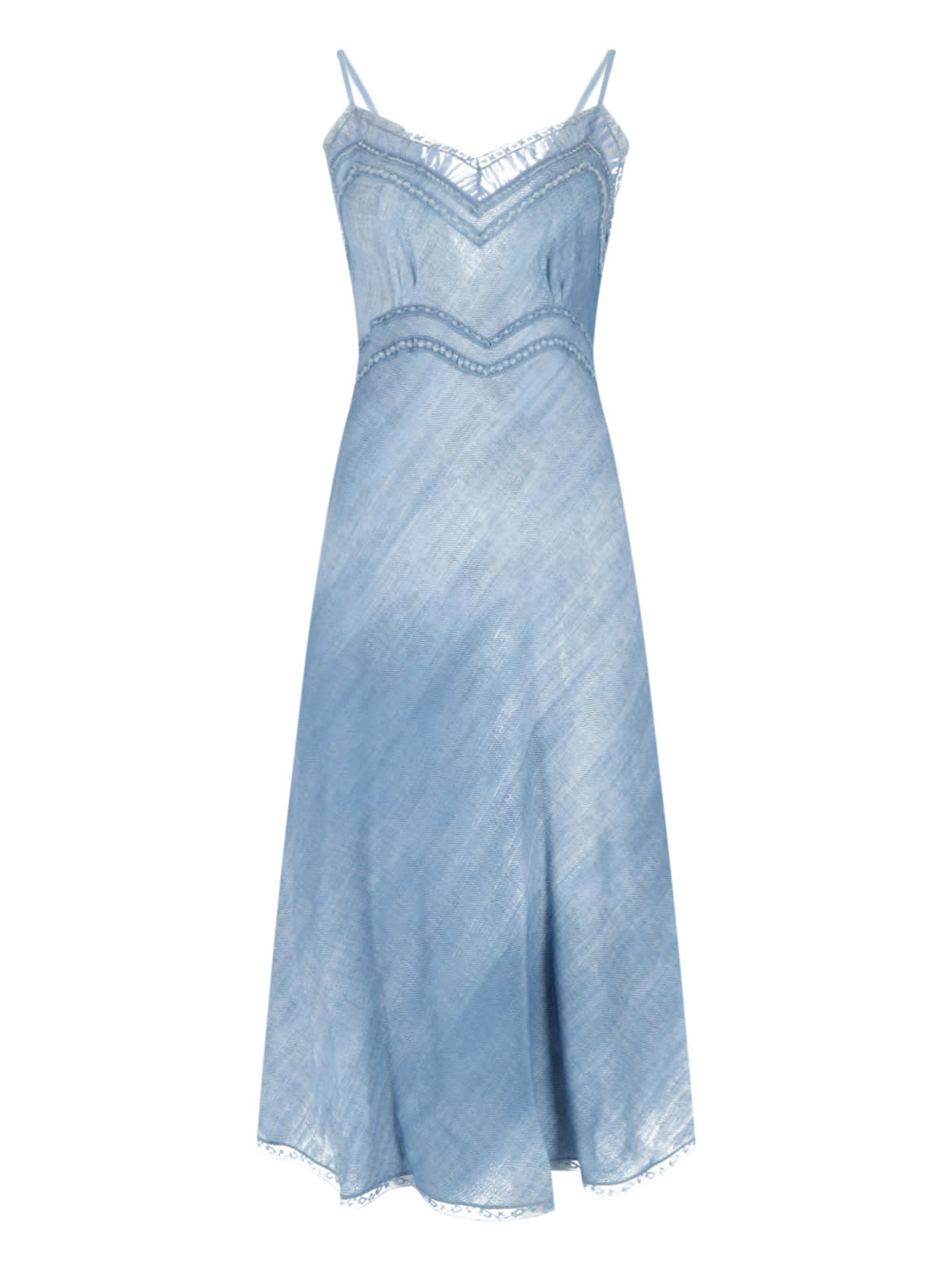Flared Midi Dress