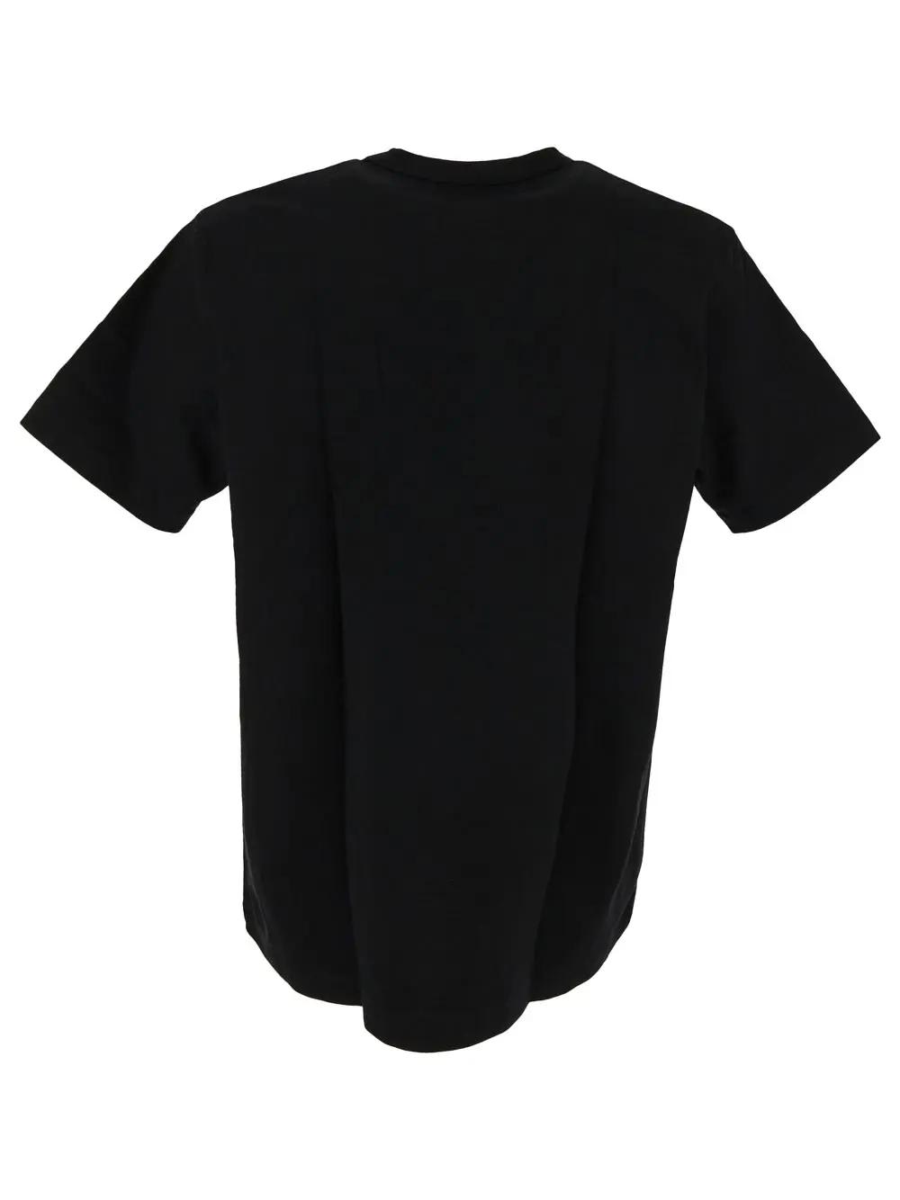 Shop Junya Watanabe Cotton T-shirt In Black