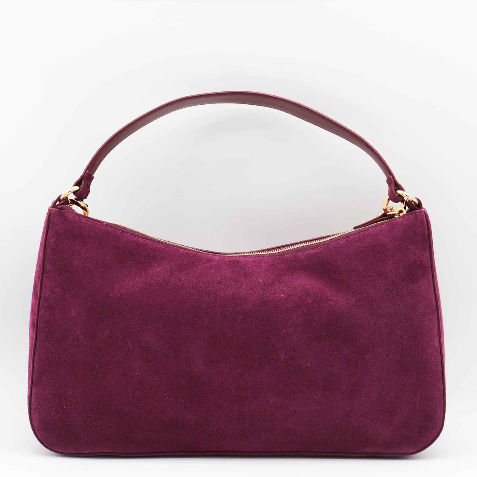 Twinset Chain Strap Shoulder Bag With Structured Shape In Burgundy