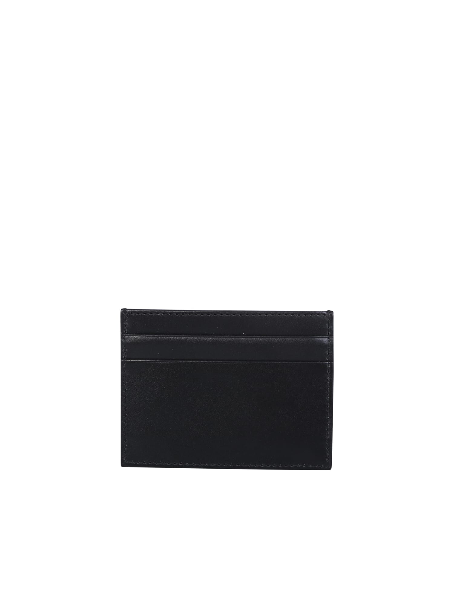 Shop Dolce & Gabbana Logo-print Cardholder In Black