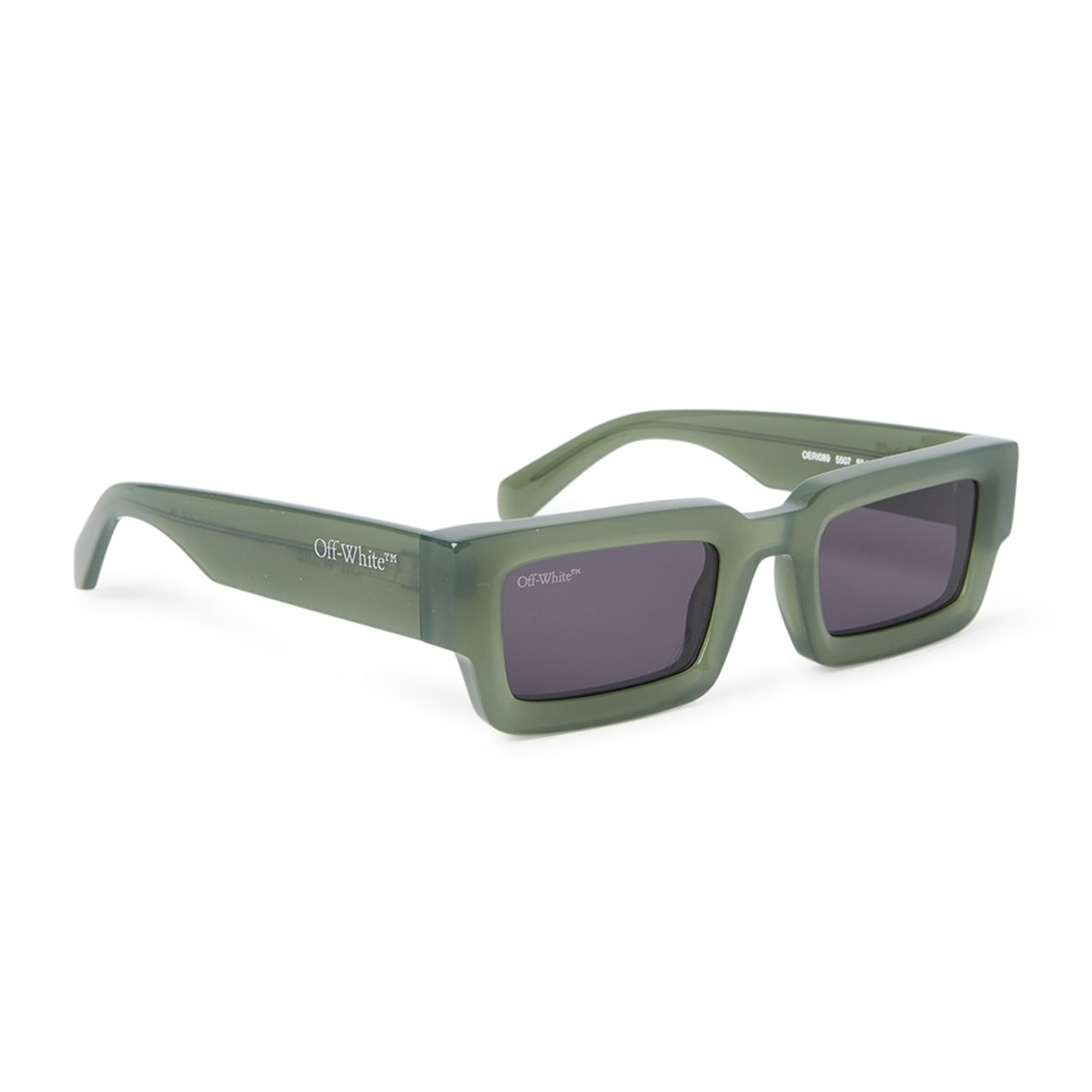 Off-white Lecce Sage Green Sunglasses In Verde