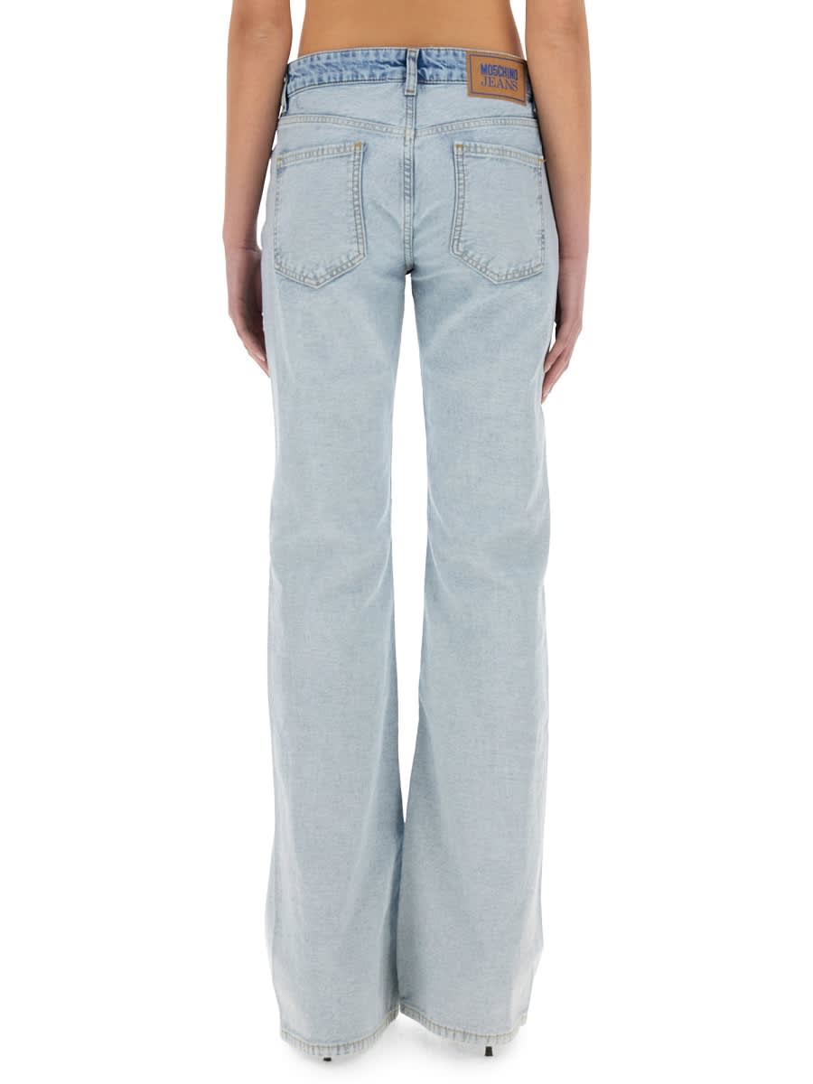 Shop M05ch1n0 Jeans Two-tone Denim Jeans
