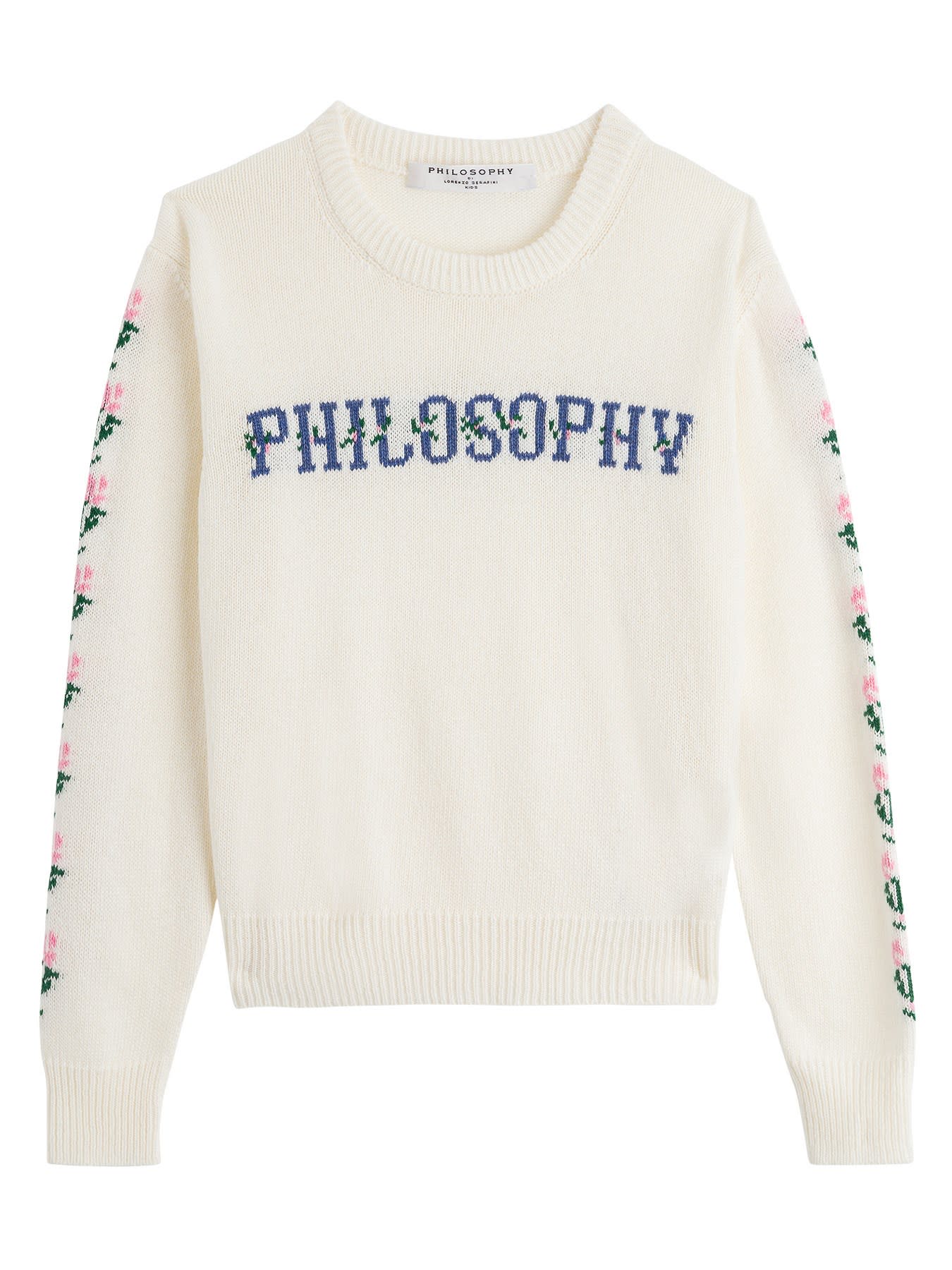 Philosophy di Lorenzo Serafini Kids Wool Sweater With Logo