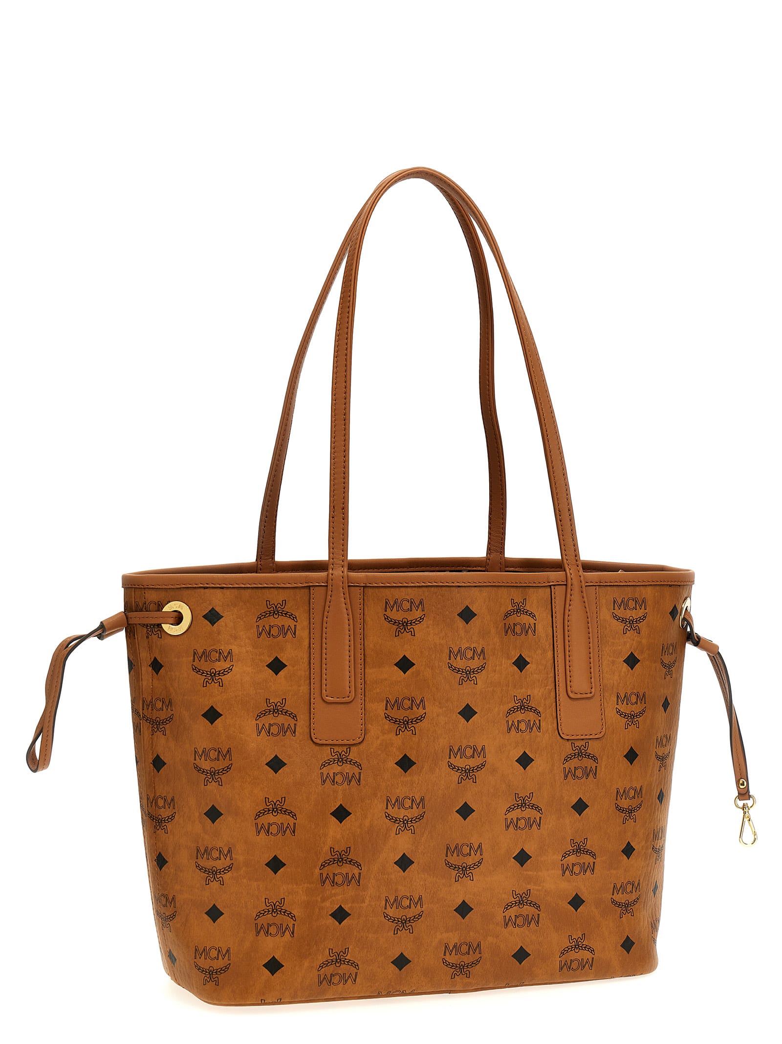 MCM LIZ SMALL REVERSIBLE SHOPPING BAG