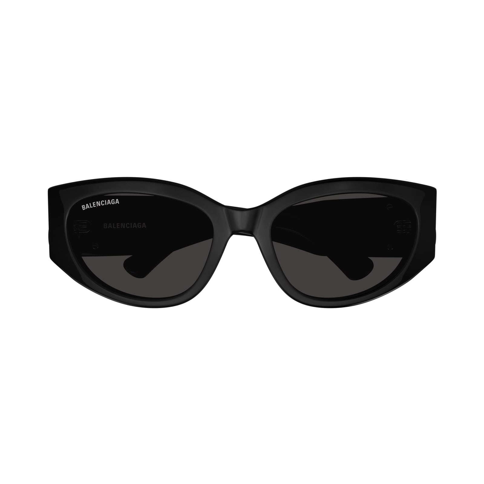 Shop Balenciaga Sunglasses In Nero/grigio