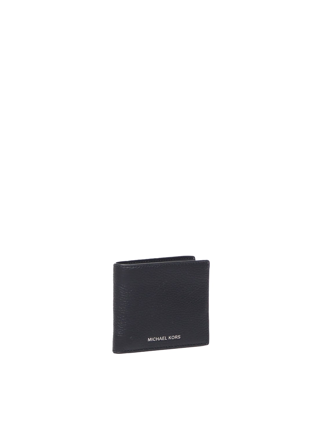 Shop Michael Michael Kors Bi-fold Wallet In Black