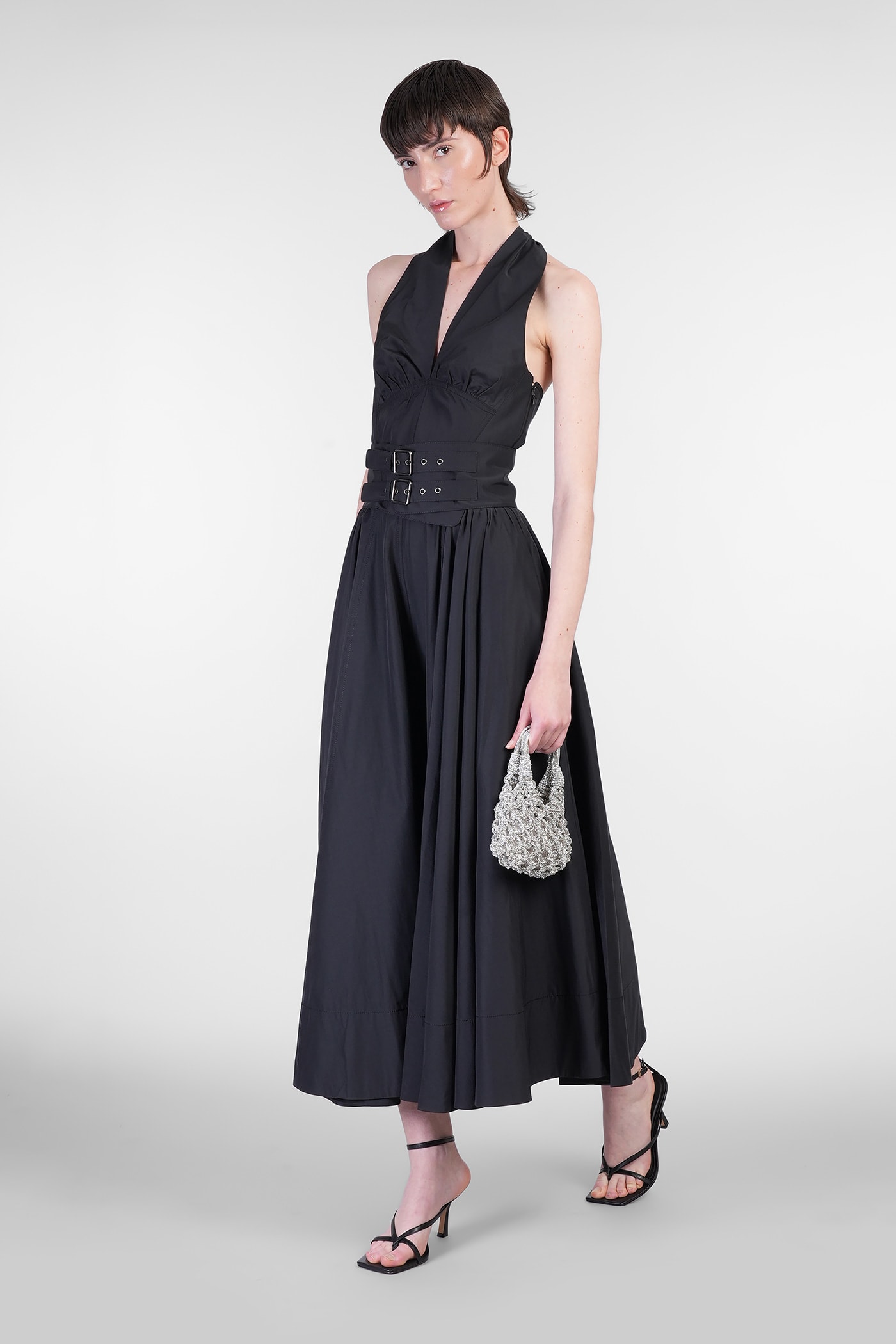 The Andamane Tiered Maxi Skirt In Lightweight Cotton Taffeta