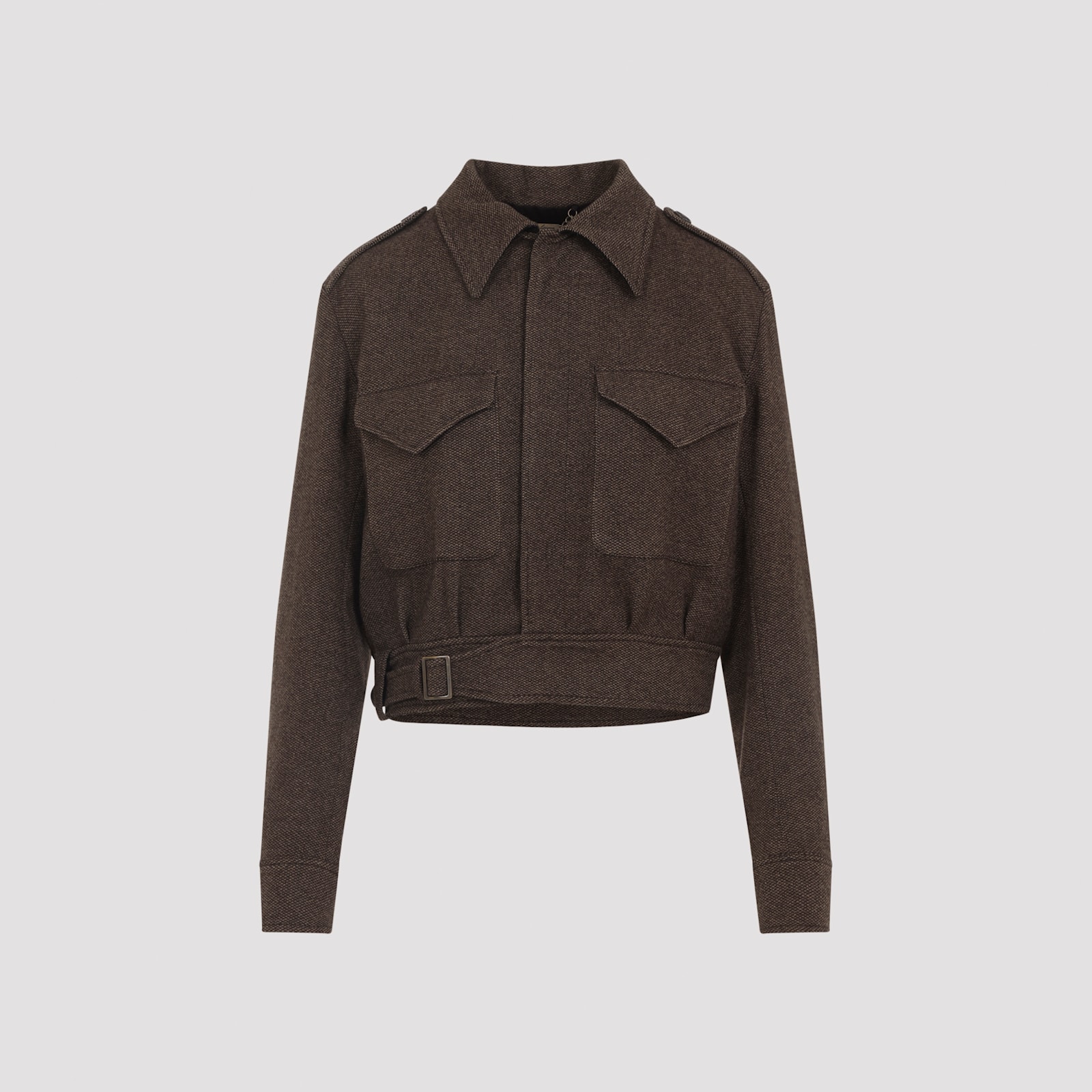 Ralph Lauren Maddison Bomber In Brown