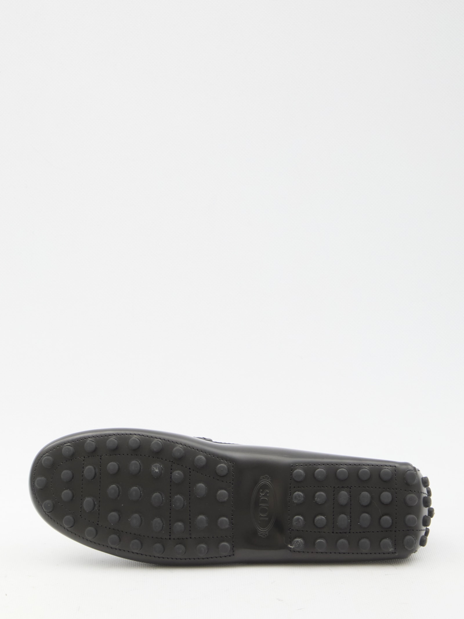 Shop Tod's Gommino Loafers In Black