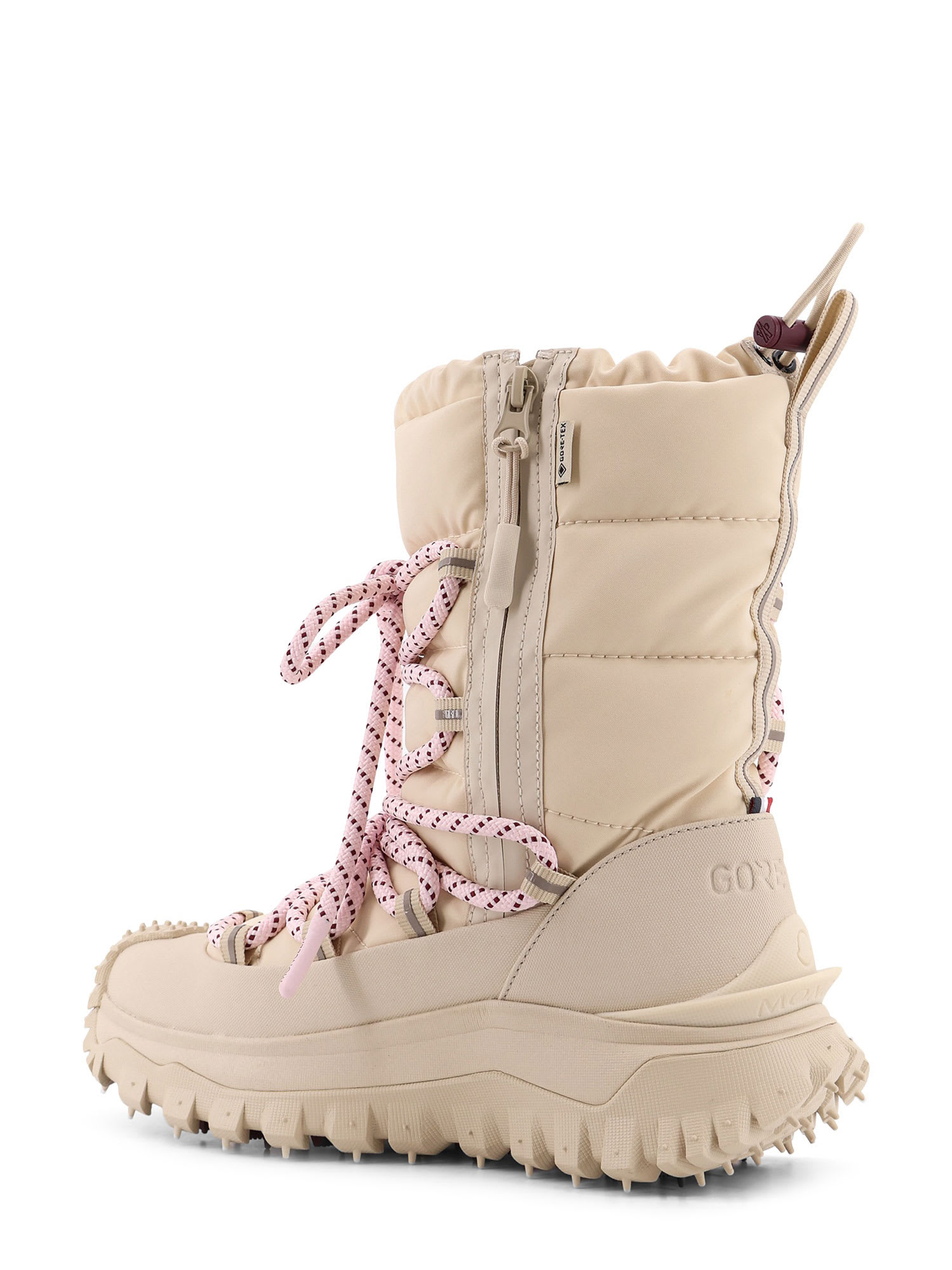 Moncler Trailgrip Apres High Gtx Nylon Boots In Neutral