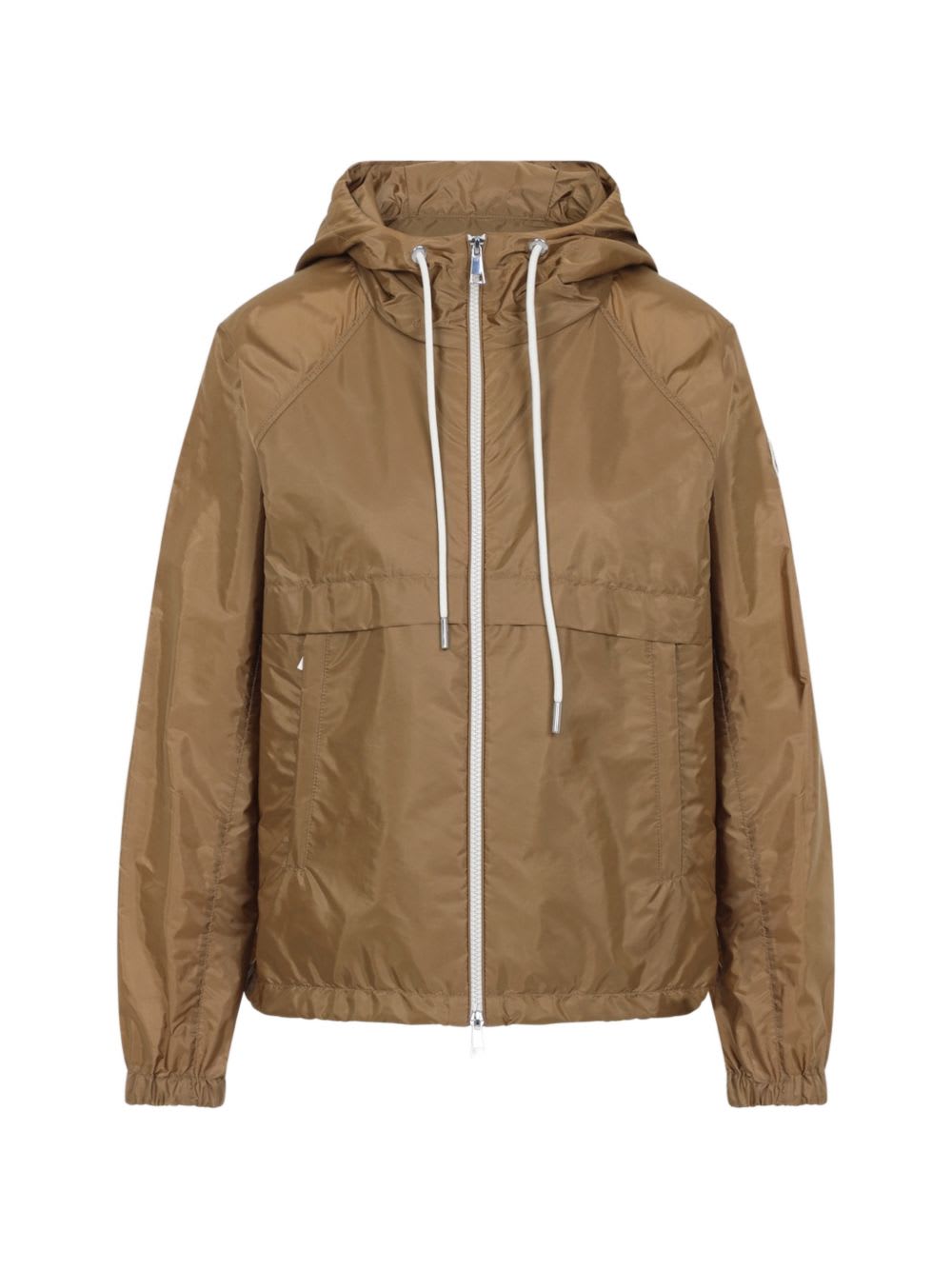 Moncler Coquelicot Blouson Jacket In Sand