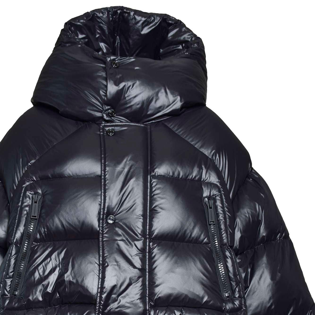 Shop Dsquared2 Hooded Padded Jacket In Nero