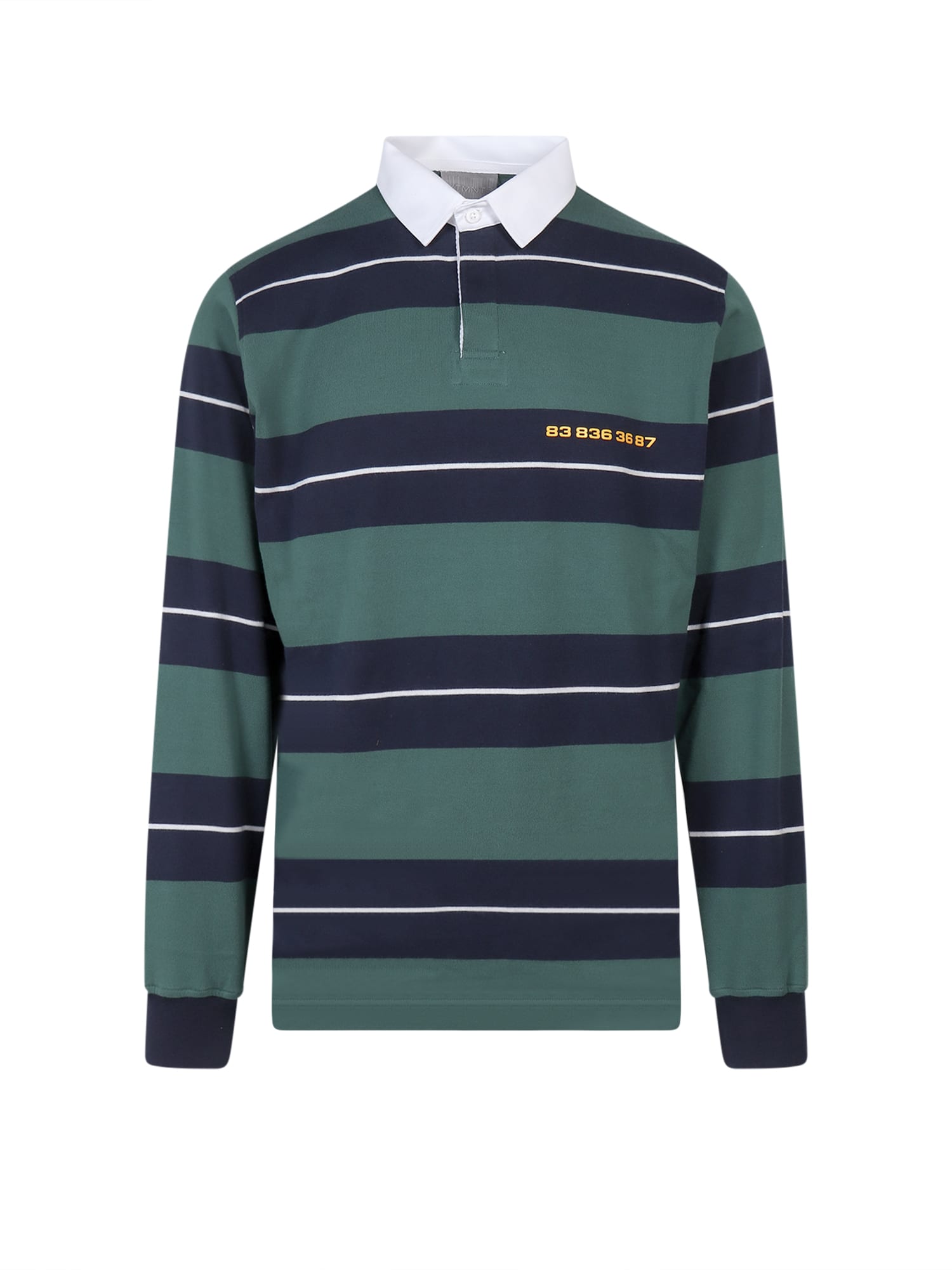 Shop Vtmnts Polo Shirt In Green
