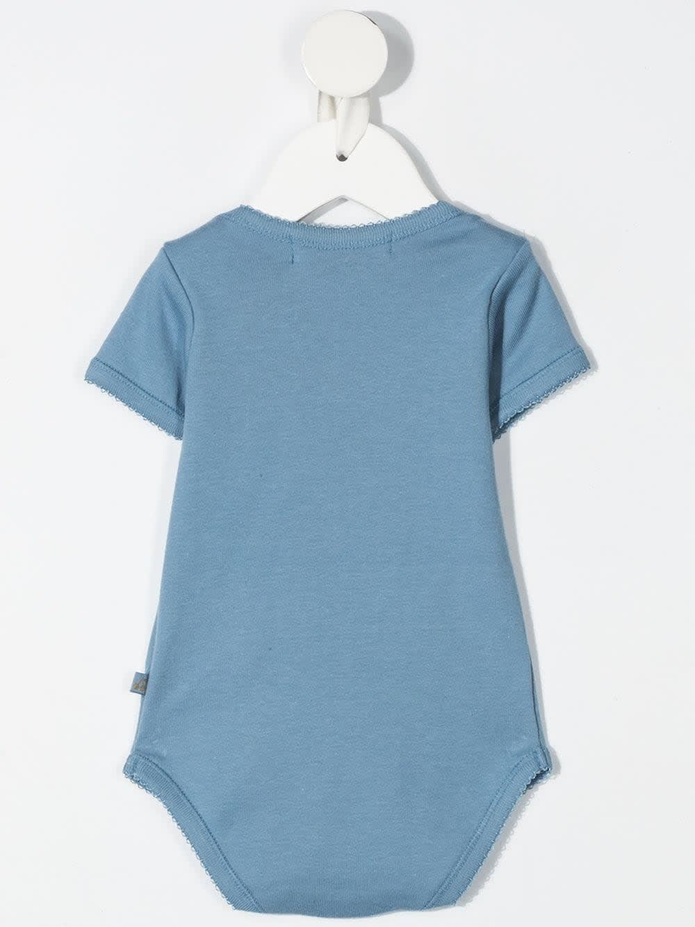 Shop Bonpoint 3 Body Pack In Light Blue And White Cotton