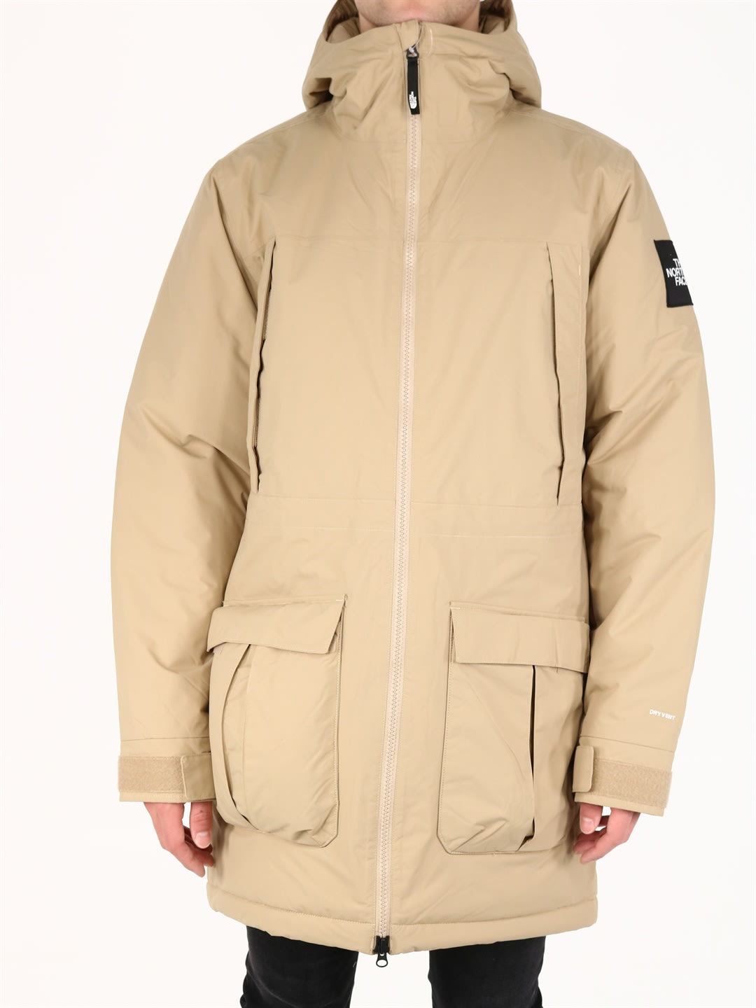 The North Face storm peak jacket beige