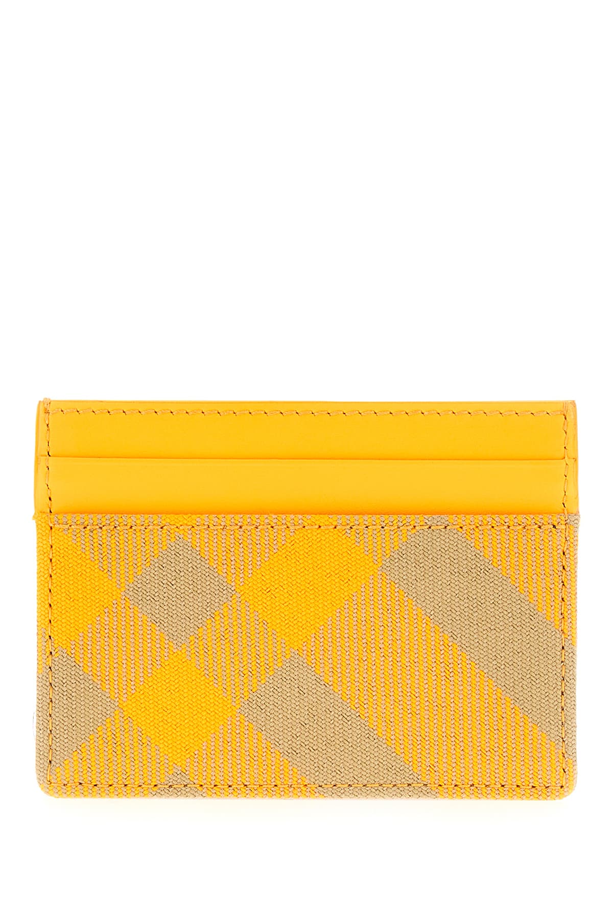 Shop Burberry Printed Polyester Blend Card Holder In Hunter