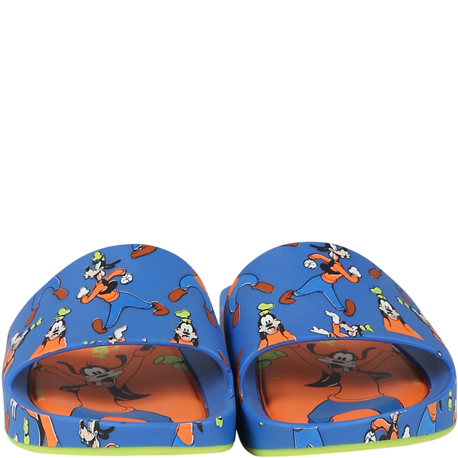 Shop Melissa Blue Sandals For Boy With Goofy