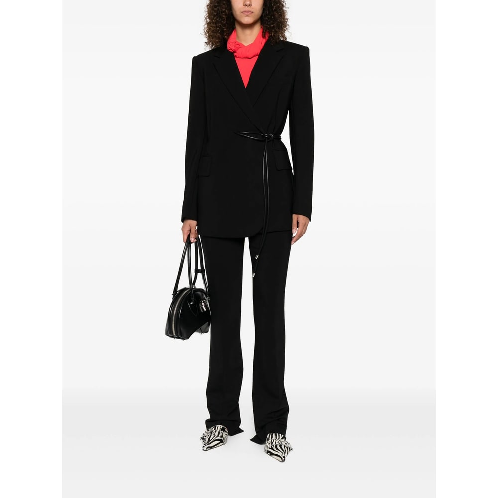 Sportmax 'glassa' Blazer In Black