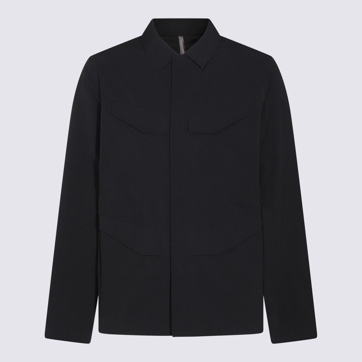 Arc'teryx Black Field Softshell Casual Jacket In Black