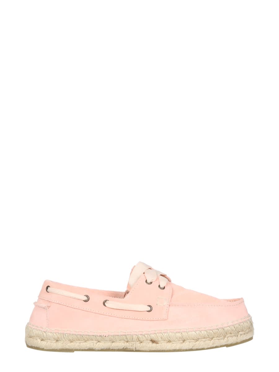 Shop Manebi Boat Espadrillas In Pink