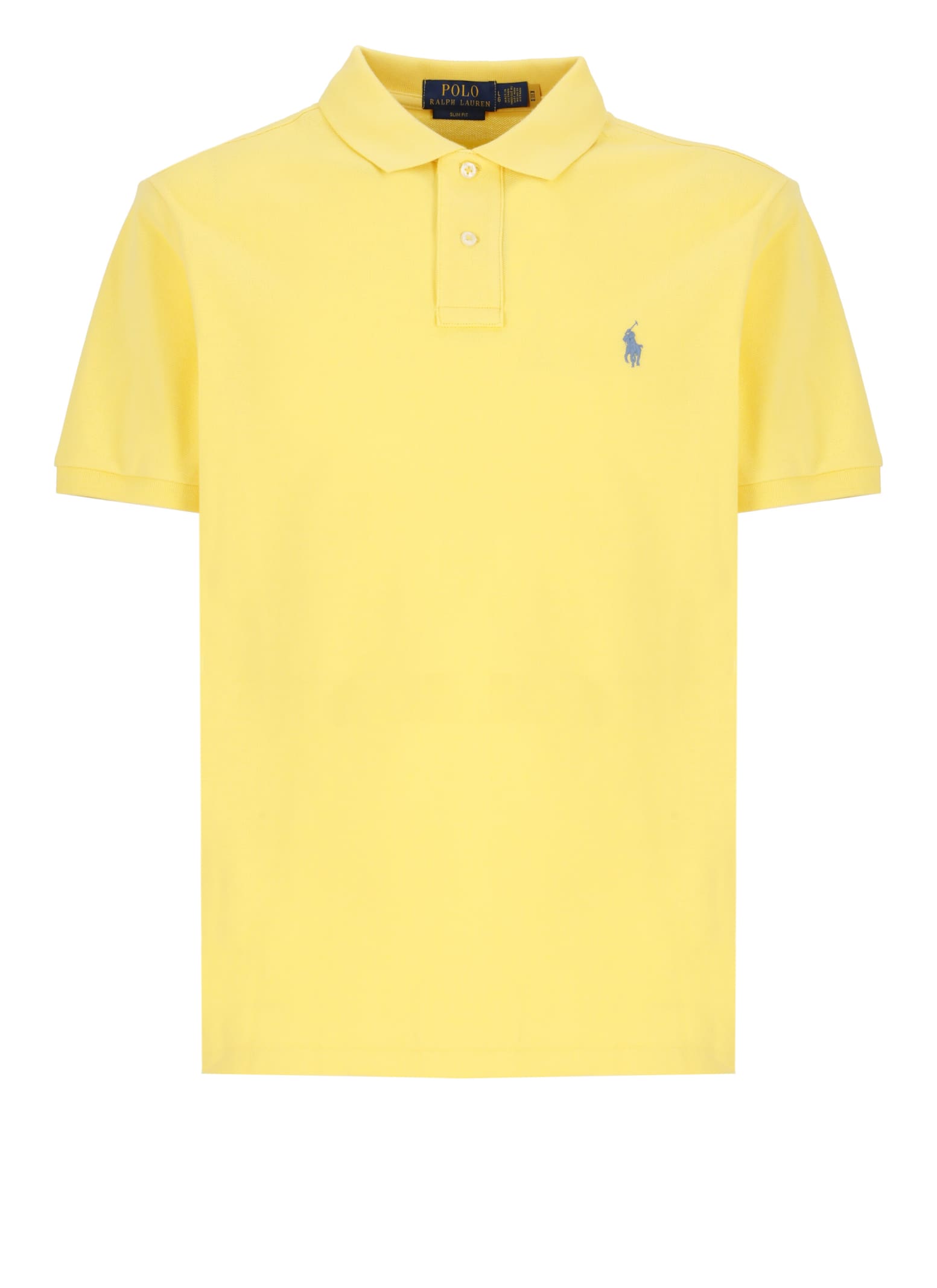 Polo Ralph Lauren Polo Shirt With Pony  In Yellow