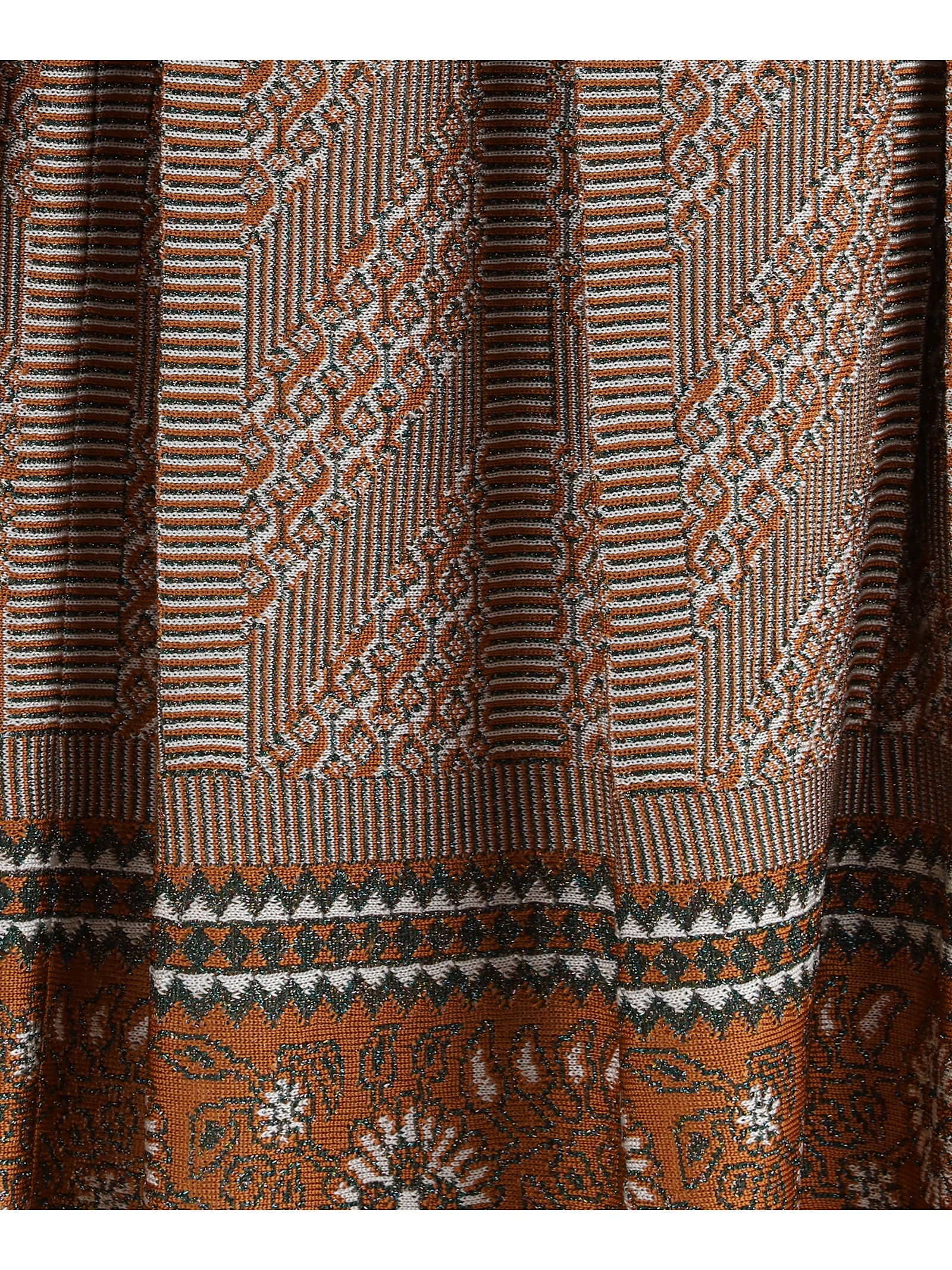 Valentino Knit Lurex Midi Skirt