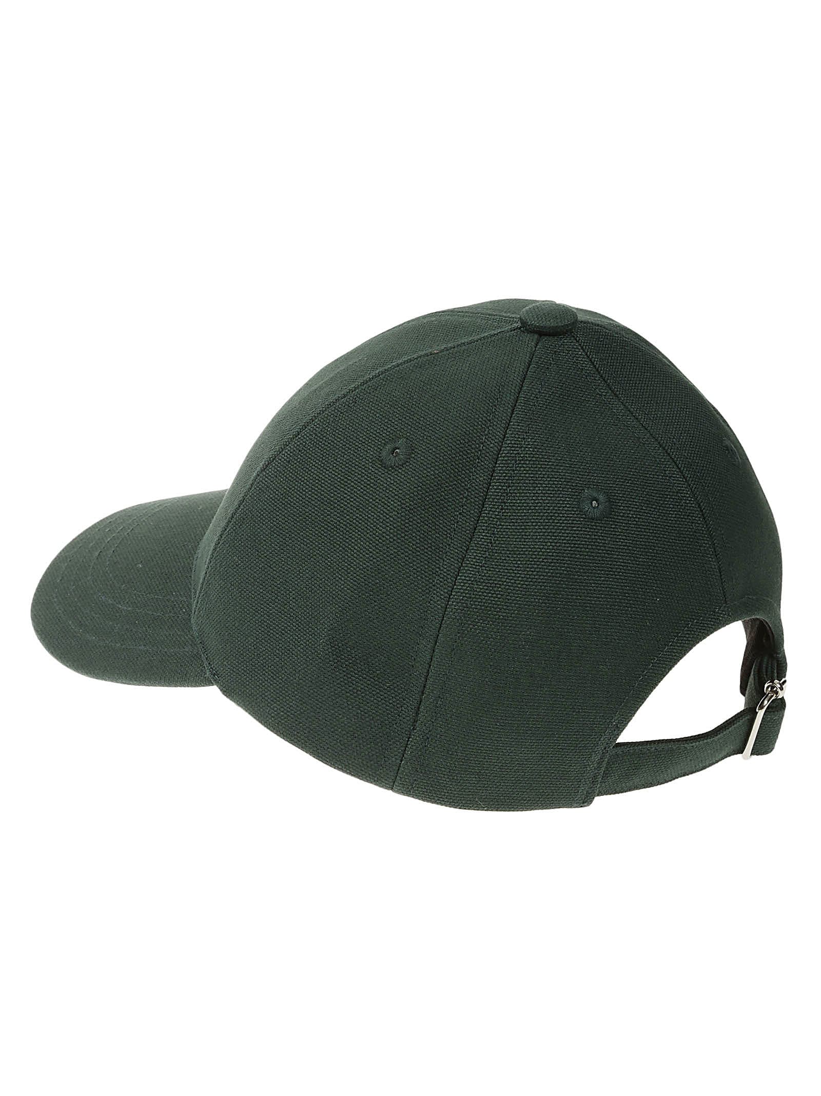 A.p.c. Casquette Charlie In Kaf Dark Green | ModeSens