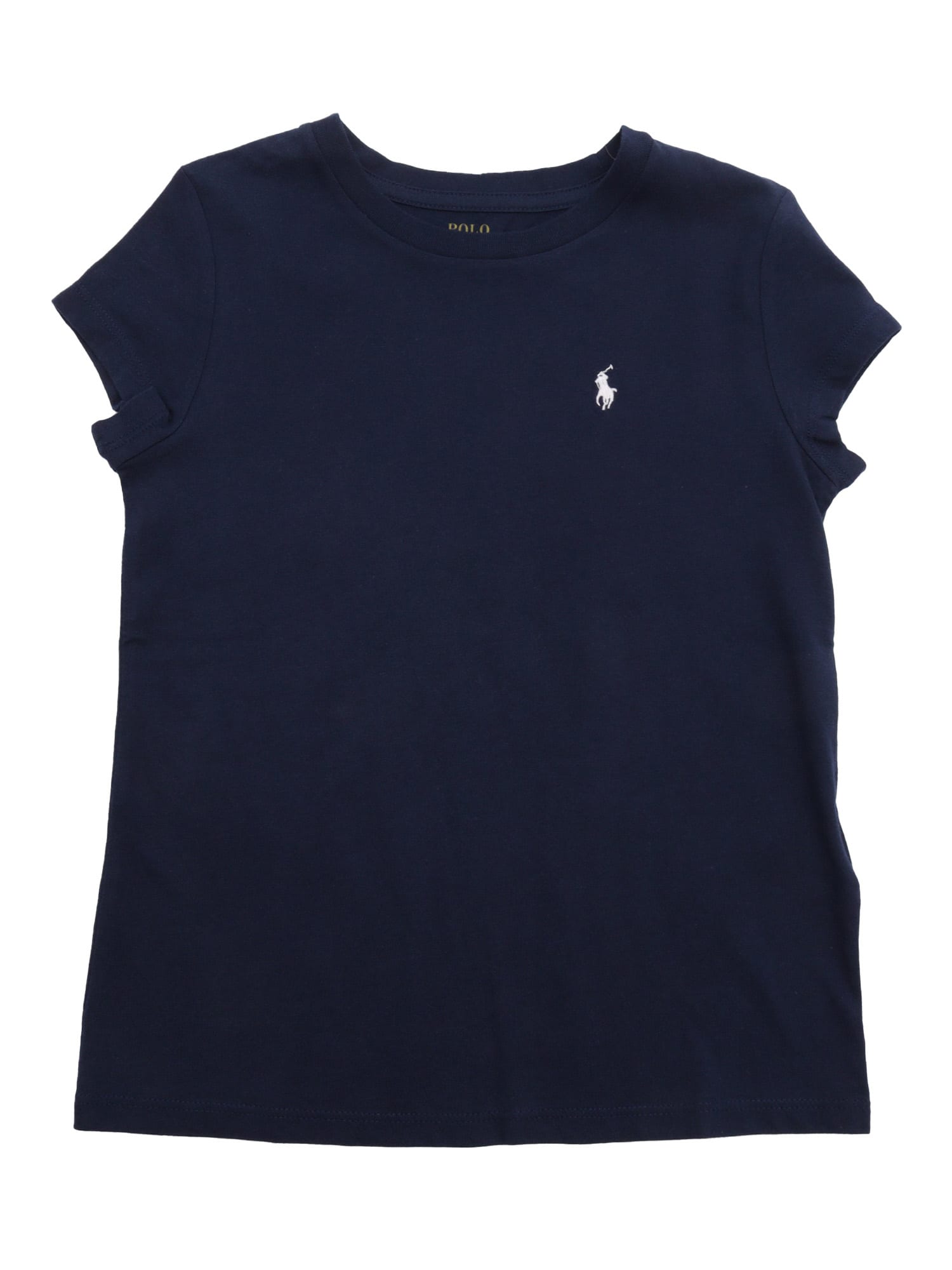 Polo Ralph Lauren Ss Cn Tee-tops-knit In Blue