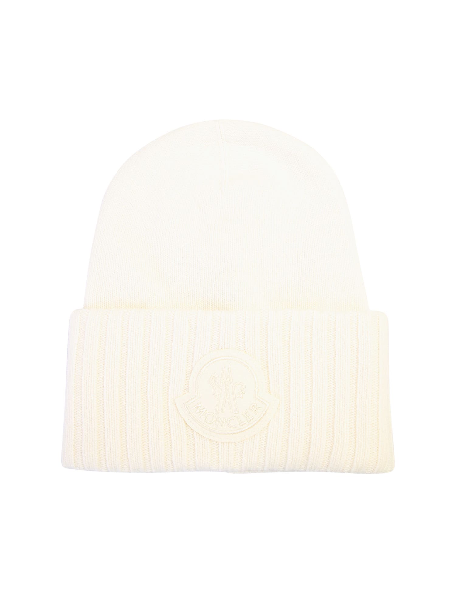 Moncler Moncler Patched Beanie Hat 