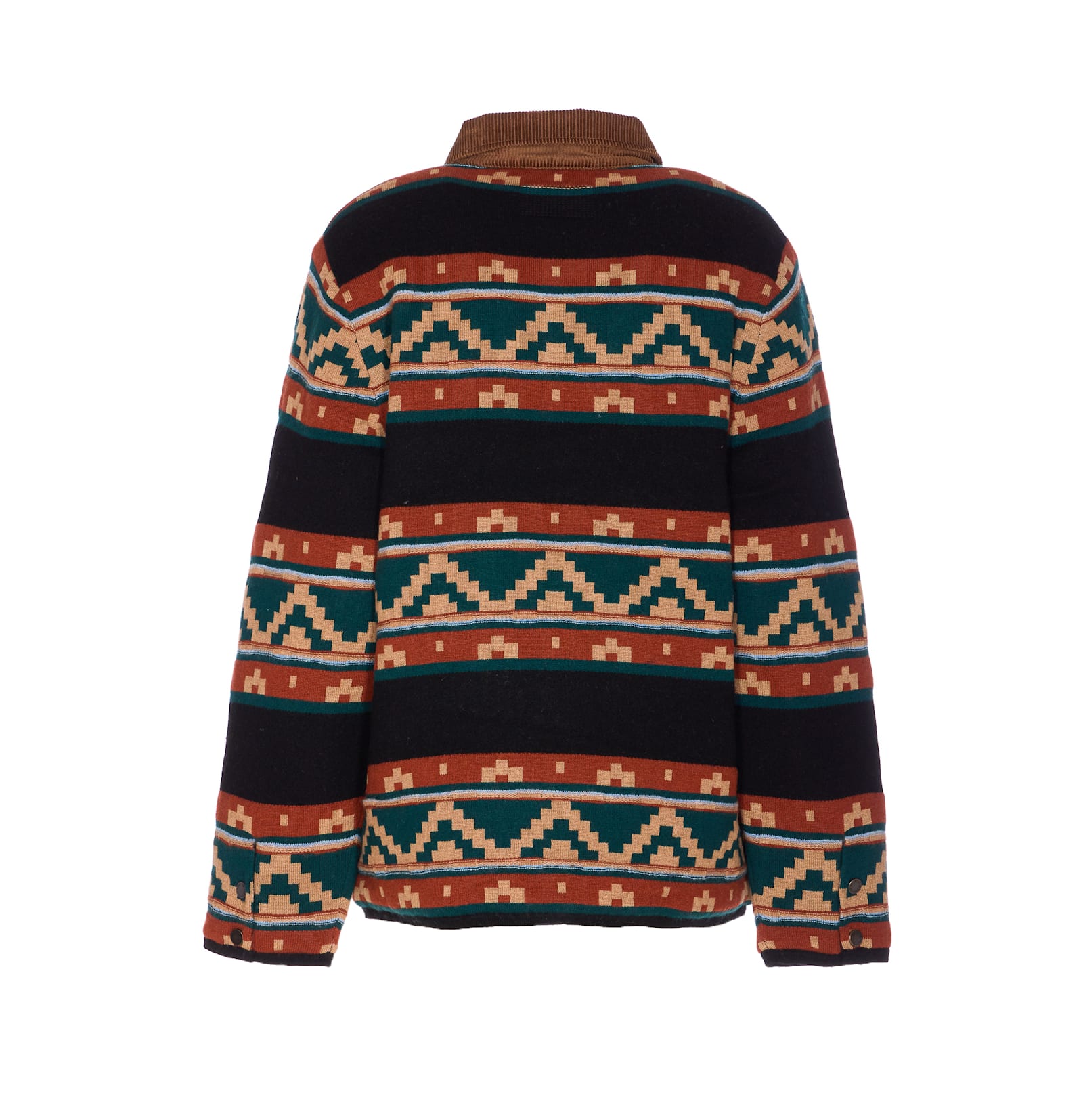 Guest In Residence Western Industry Quilted Wool And Cashmere-blend Jacket In Multi