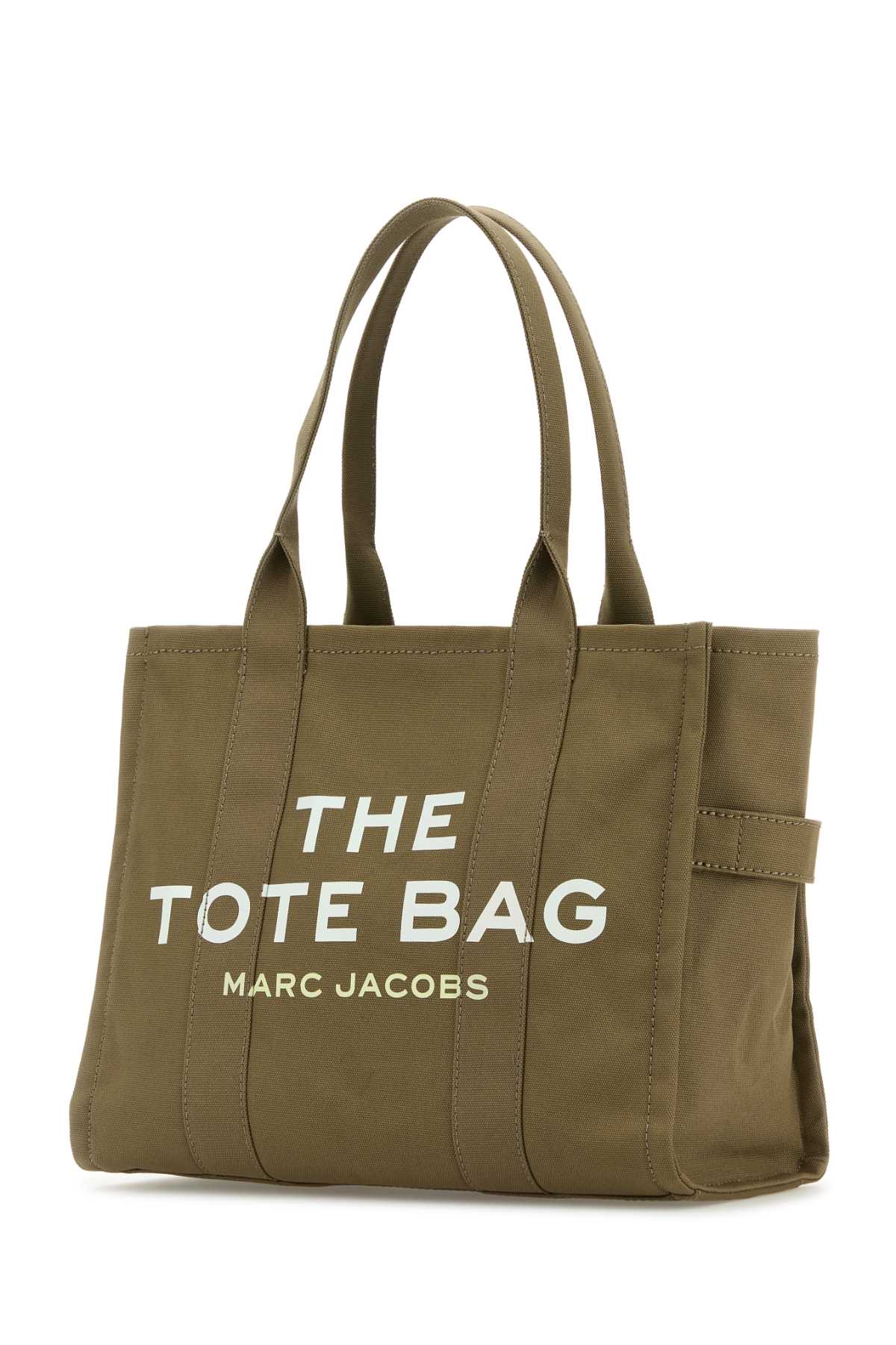 Marc Jacobs Army Green Canvas Large The Tote Bag Shopping Bag In Green