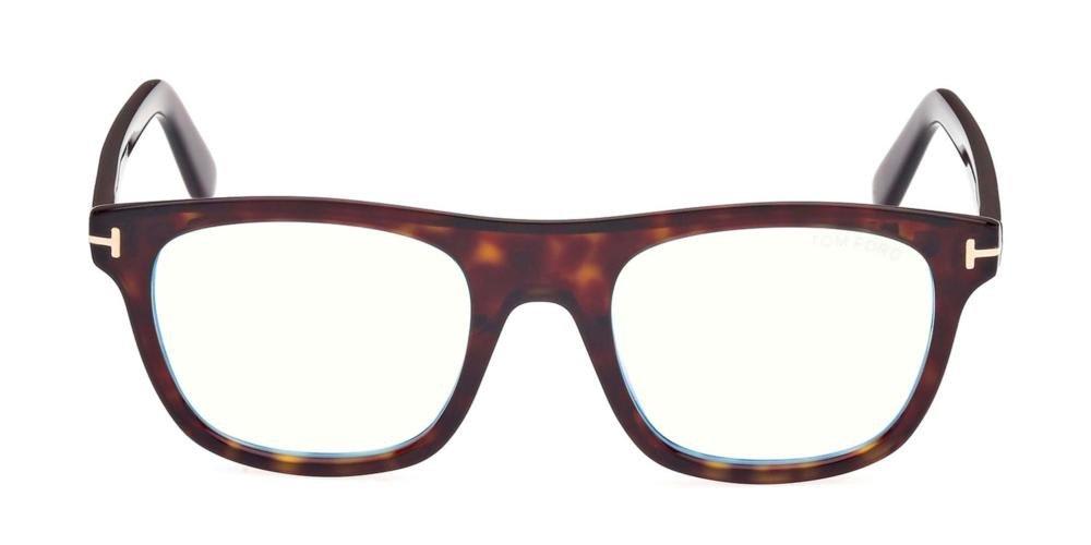 Tom Ford Square Frame Glasses Glasses In Green