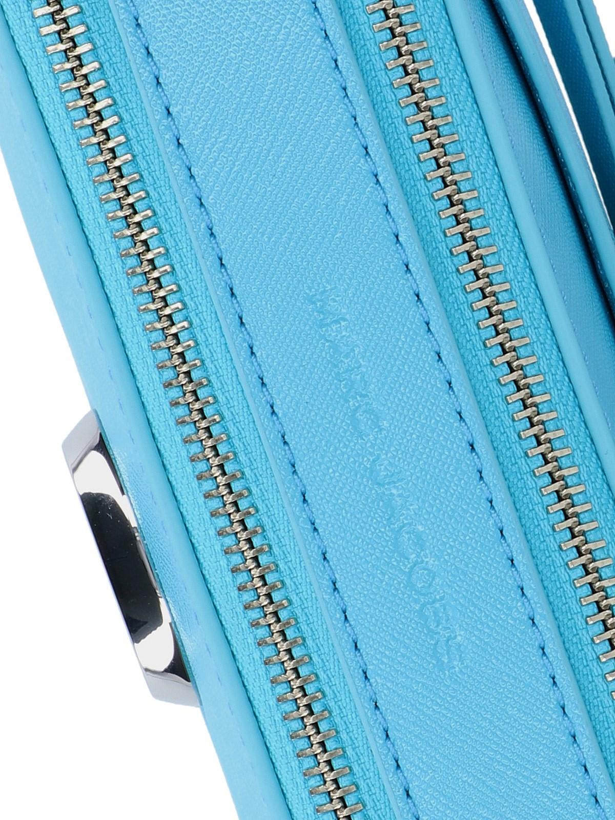 Shop Marc Jacobs The Utility Snapshot Crossbody Bag In Clear Blue