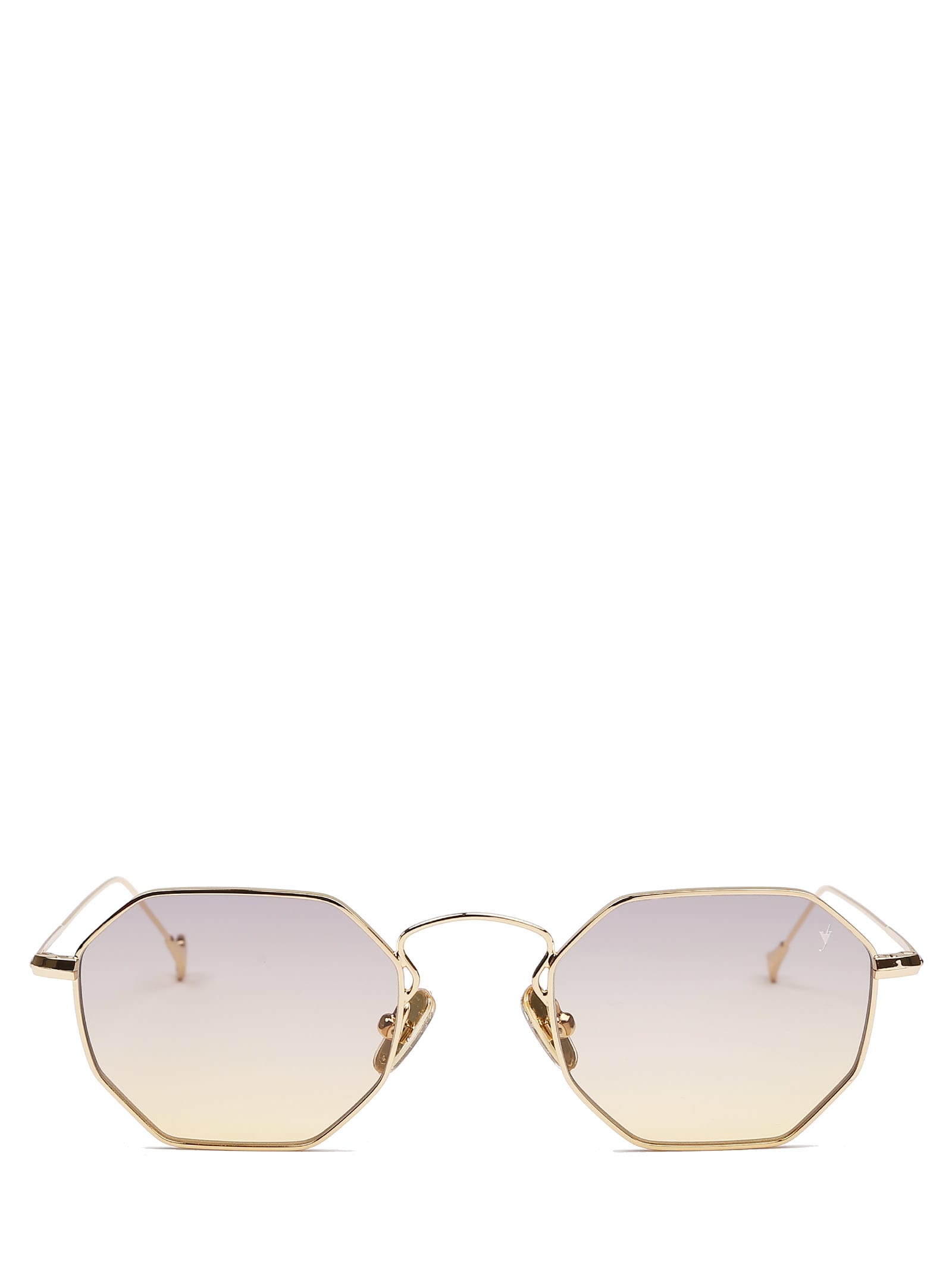 Shop Eyepetizer Claire Gold Sunglasses