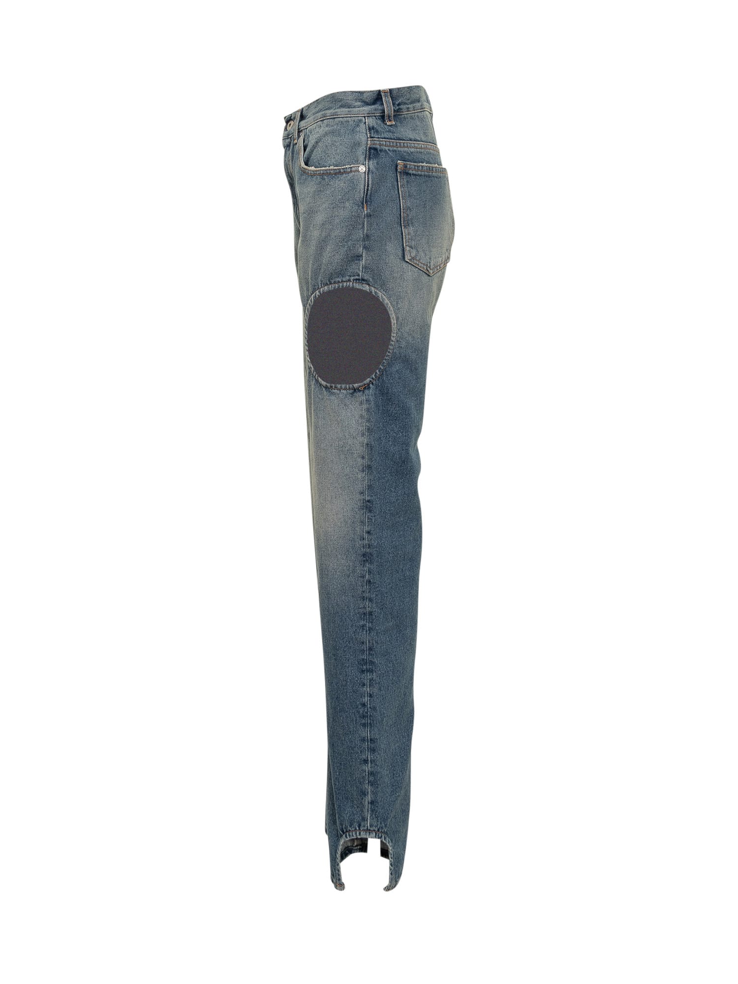 Shop Off-white Meteor Jeans In Vintage Blue