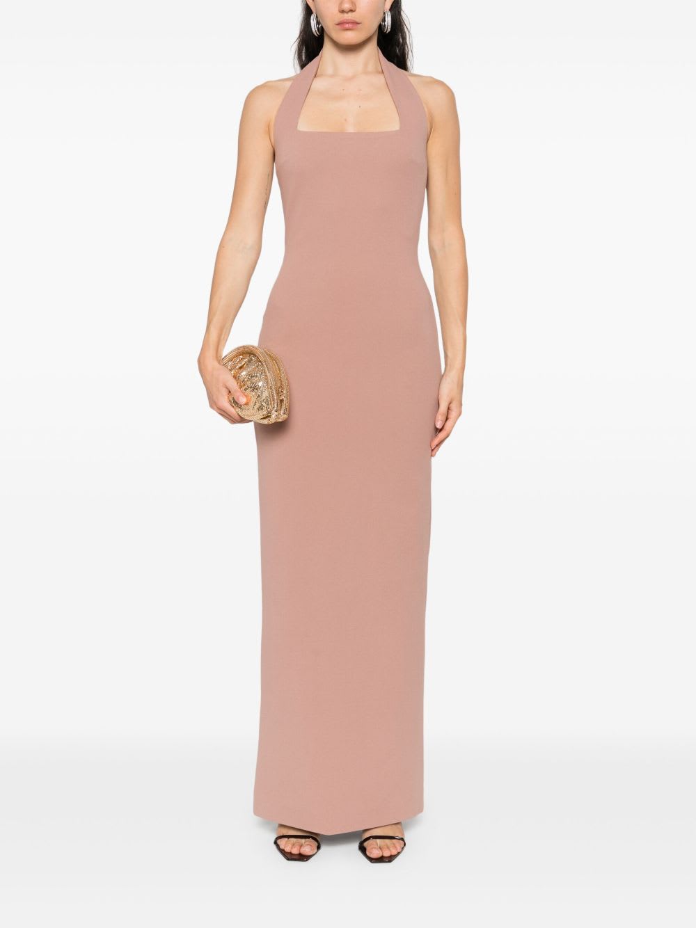 Solace London Maxi Dress Ilona In Pink